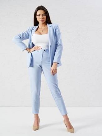 Cyan pants Lalous cxp1101.blue