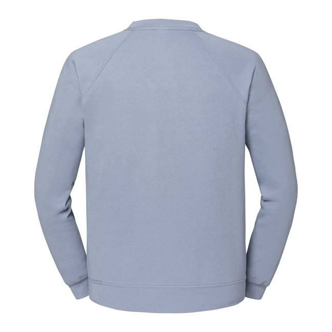 Błękitna bluza męska Raglan Sweat Fruit of the Loom