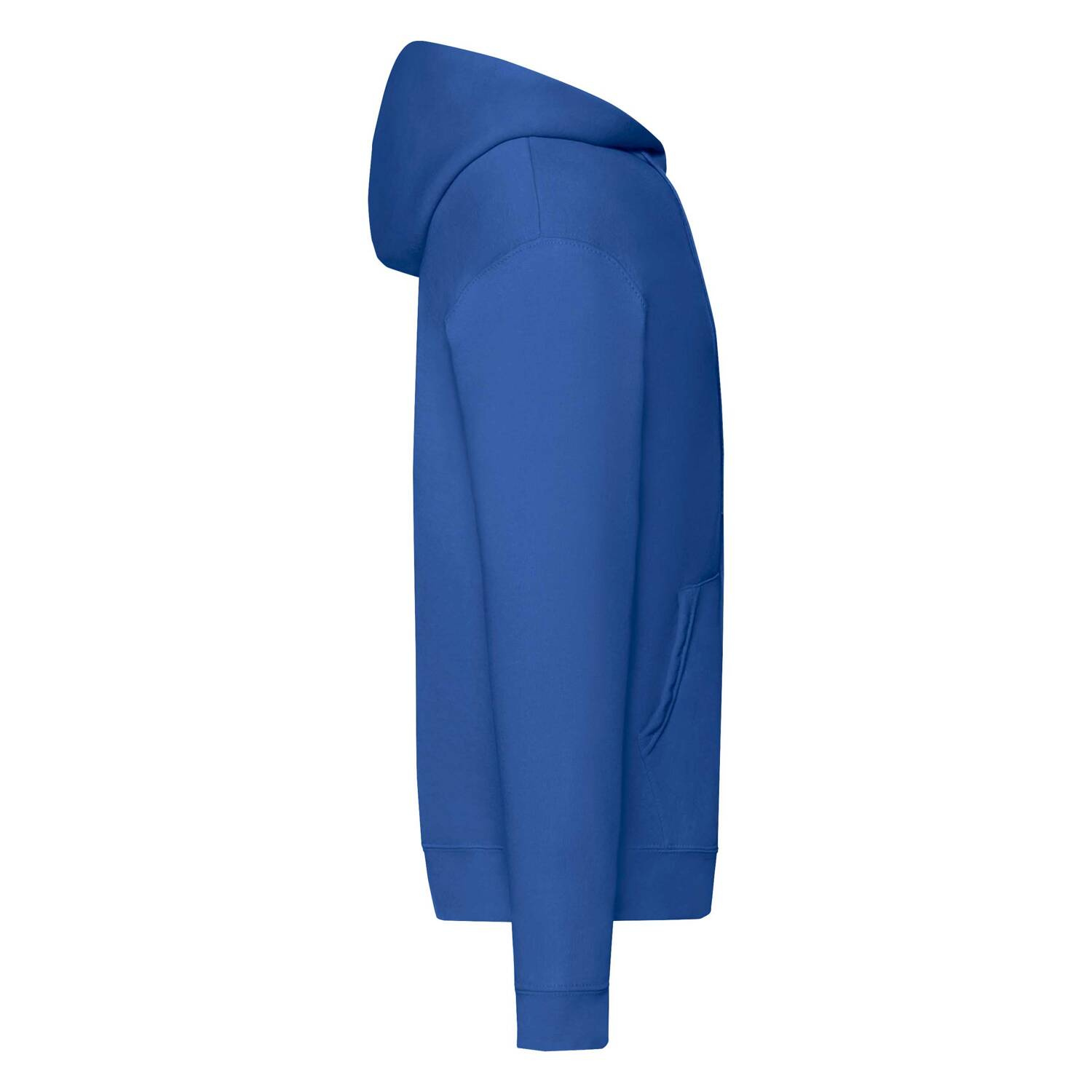 Blue Zippered Hoodie Classic Fruit of the Loom