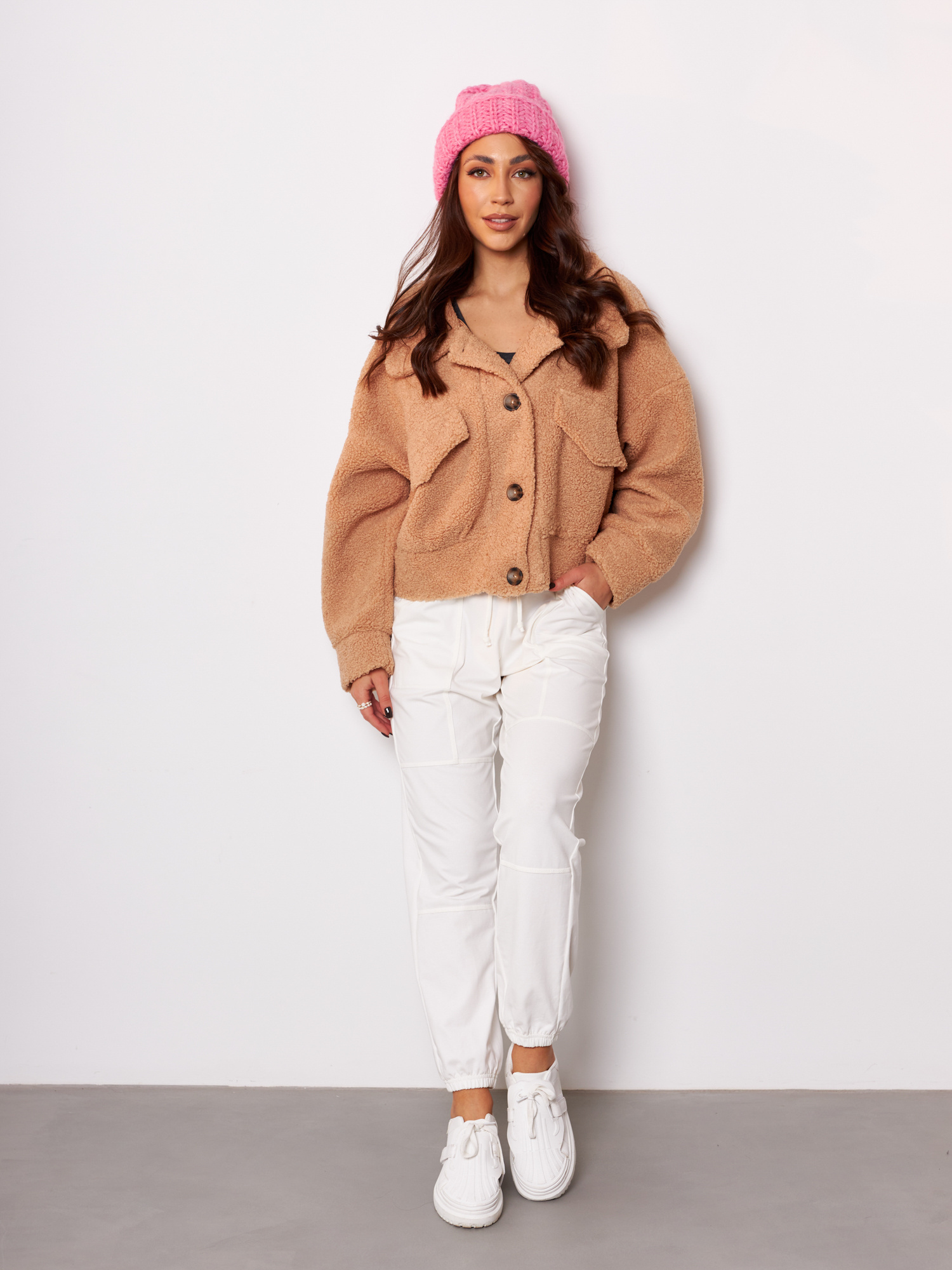 Caramel jacket Cocomore cmgKR1968.camel