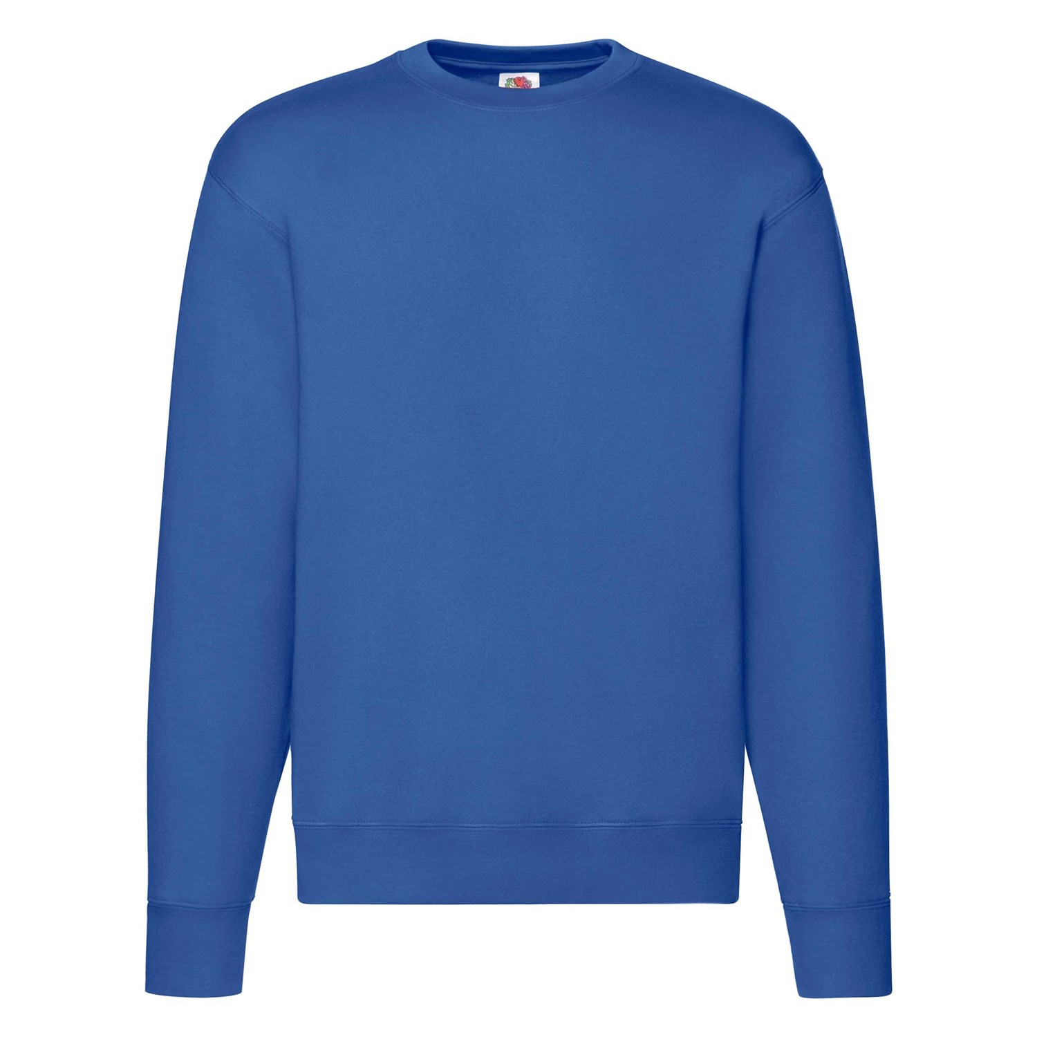Men&#039;s Blue Sweatshirt Set-in Sweat Fruit of the Loom