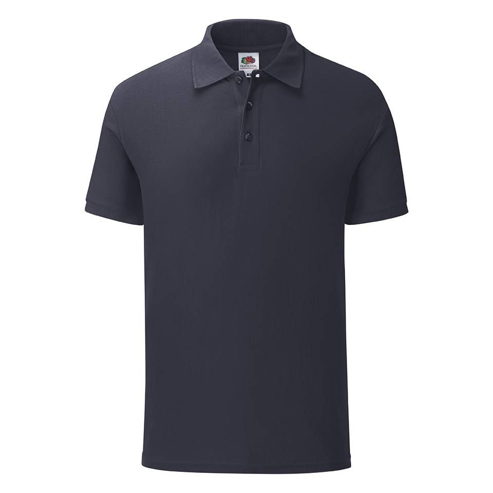 Granatowa koszulka męska Iconic Polo 6304400 Friut of the Loom