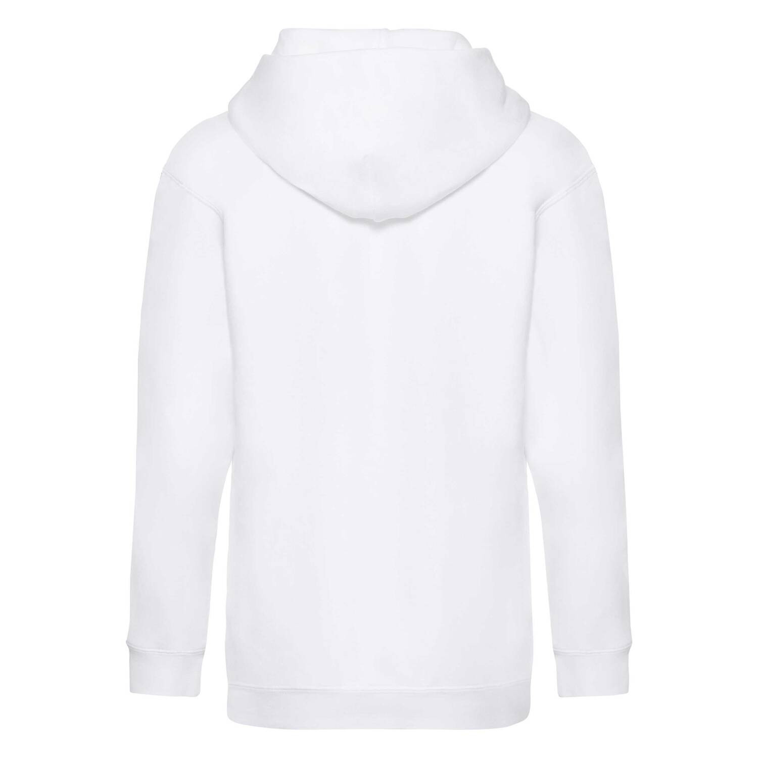 Biała bluza dziecięca Hooded Sweat Fruit of the Loom