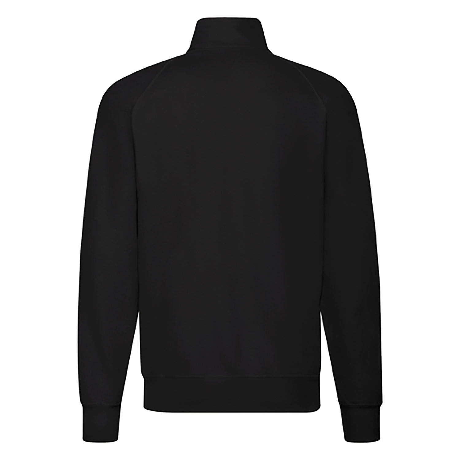 Black Men&#039;s Sweatshirt Lightweight Sweat Jacket Fruit of the Loom