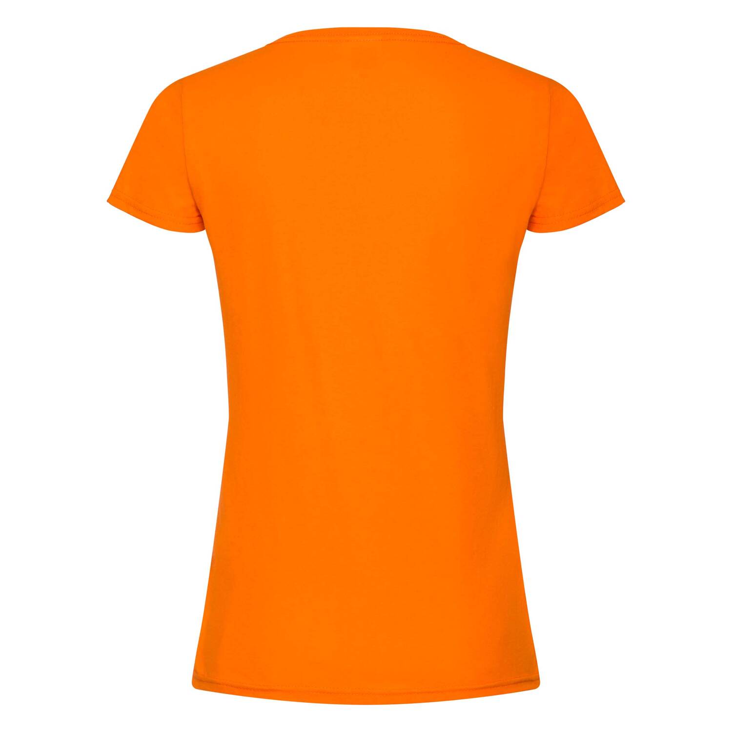 Orange Women's T-shirt Lady fit Original Fruit of the Loom