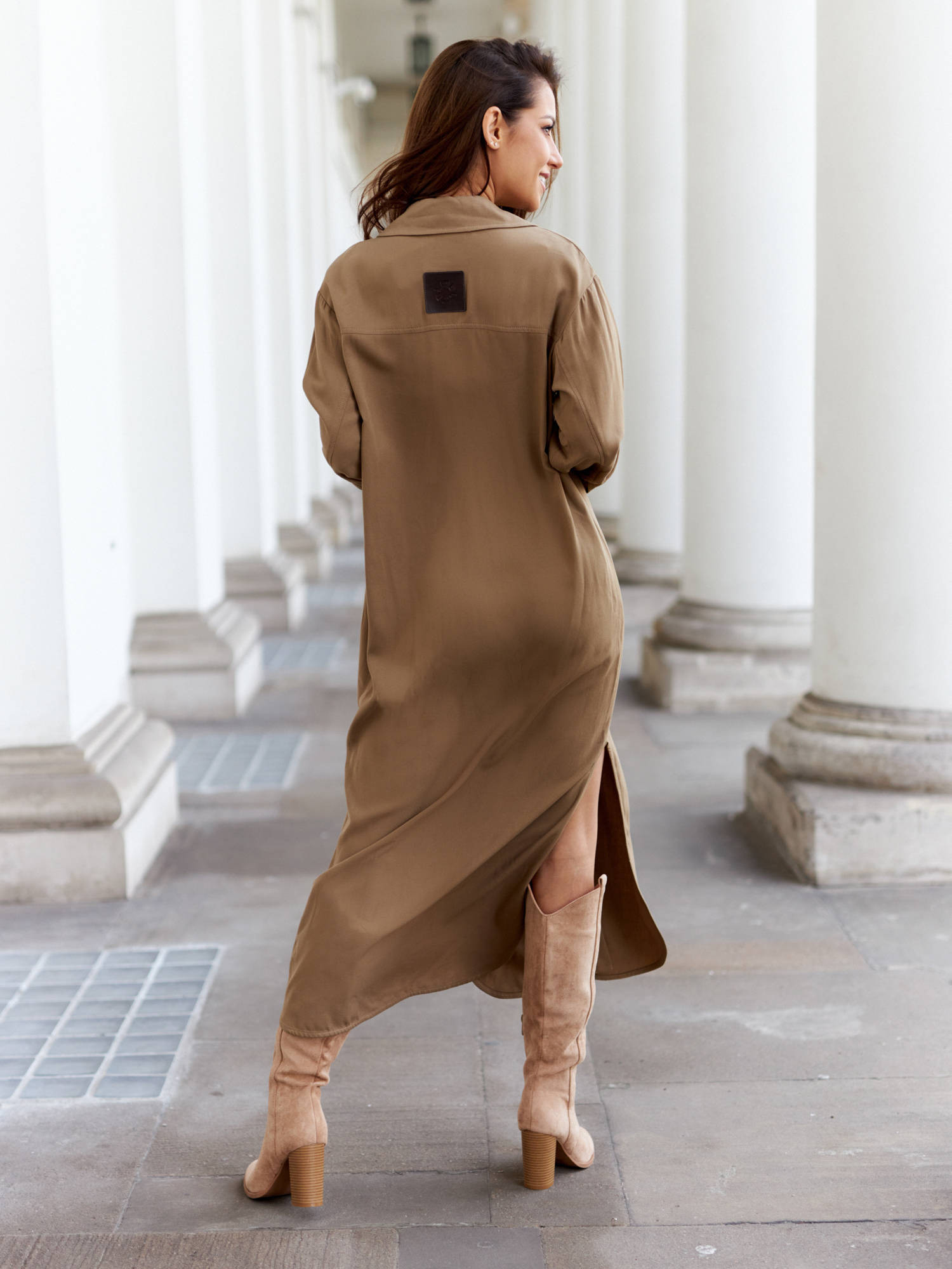 Dress brown LeMonada cxp0943. S43