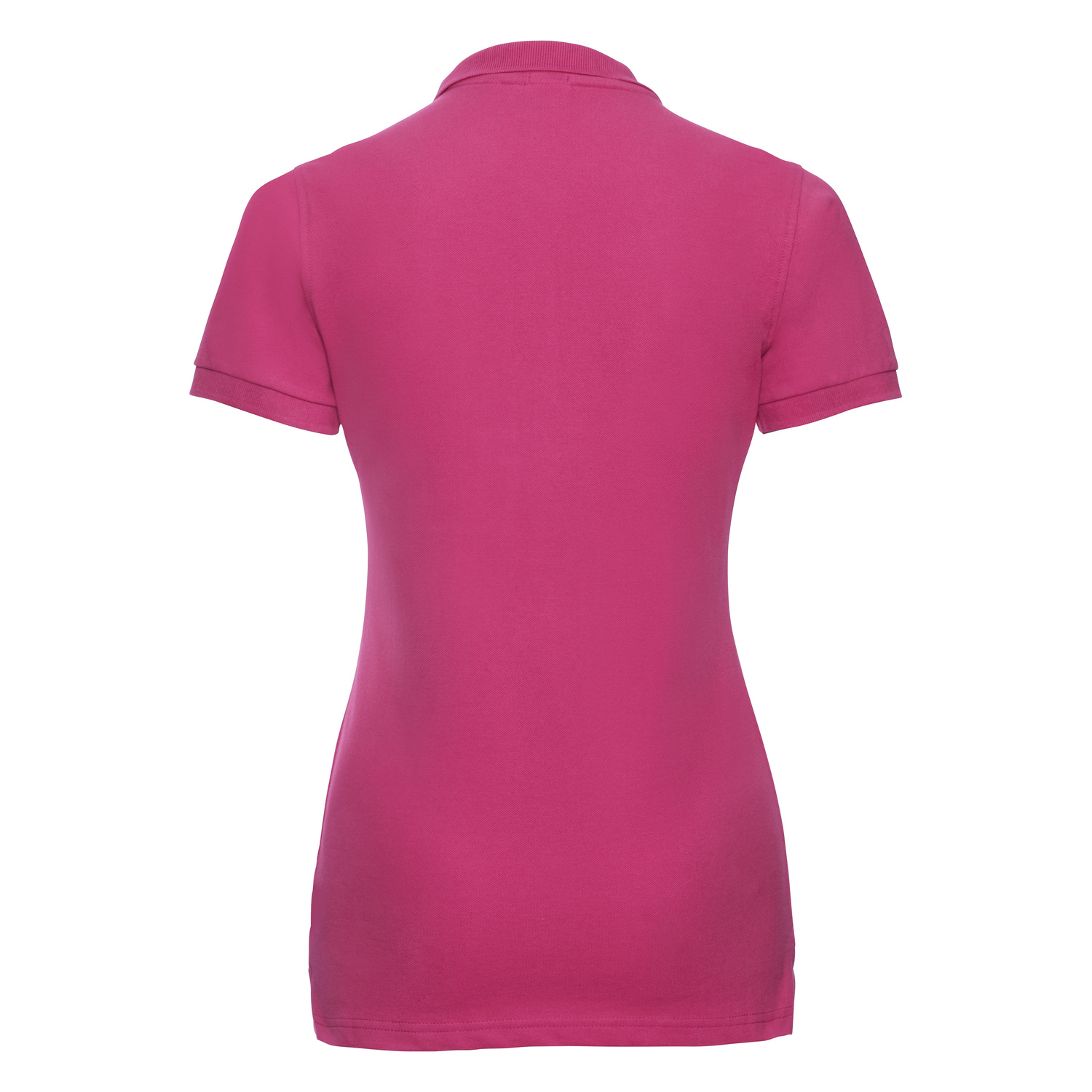 Modré dámske elastické polo tričko Russell