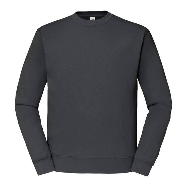 Graphite Men&#039;s Sweatshirt Set-in Sweat Fruit of the Loom