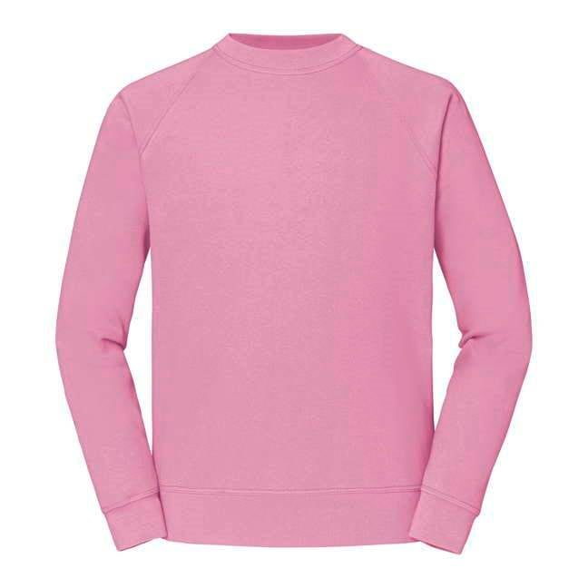 Raglan Men's Pink Sweat Fruit Of The Loom