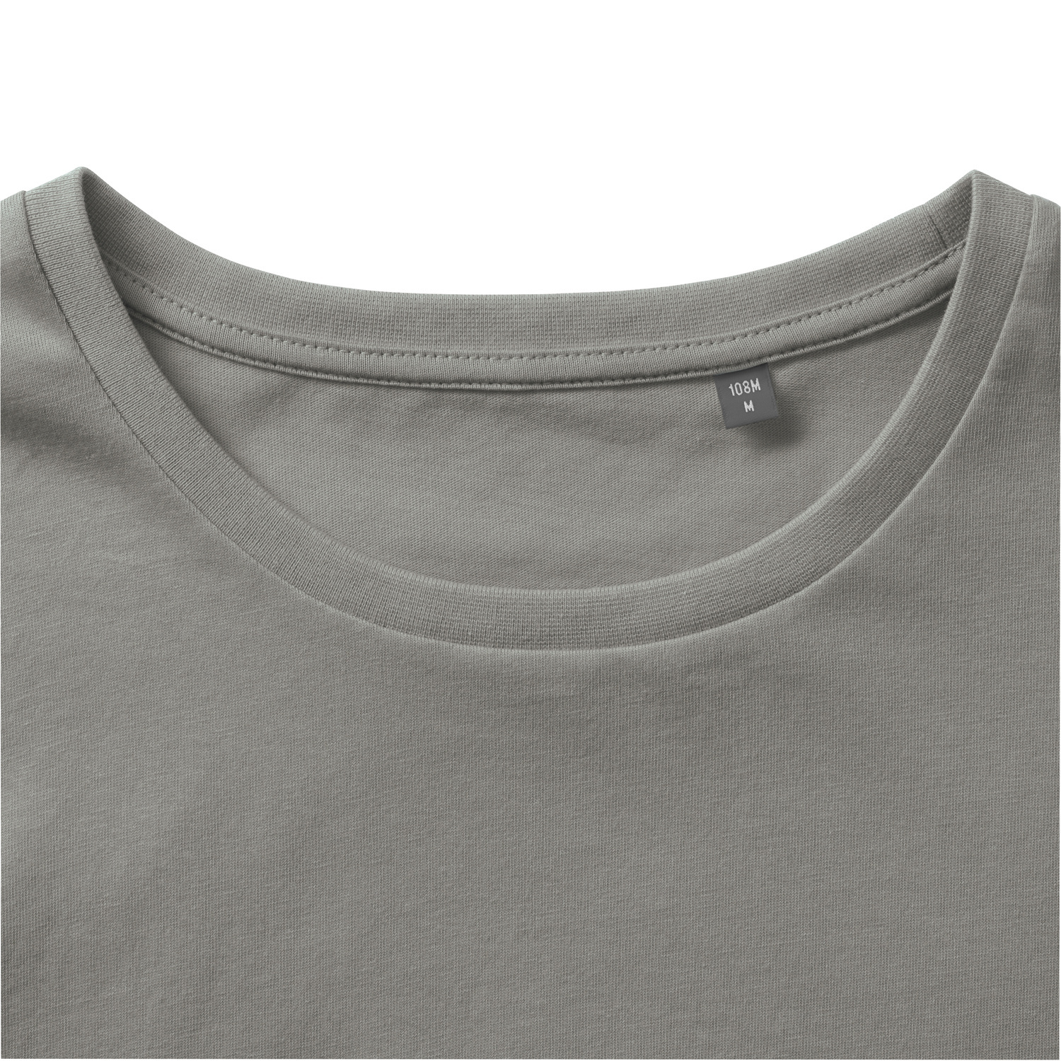 Beige Men's T-shirt Pure Organic Russell
