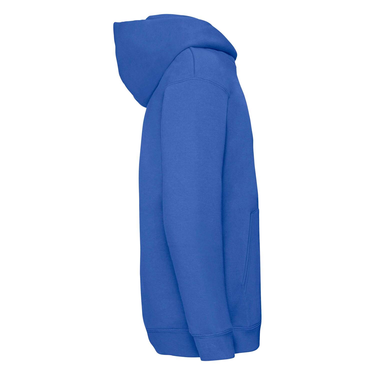 Niebieska bluza dziecięca Hooded Sweat Fruit of the Loom