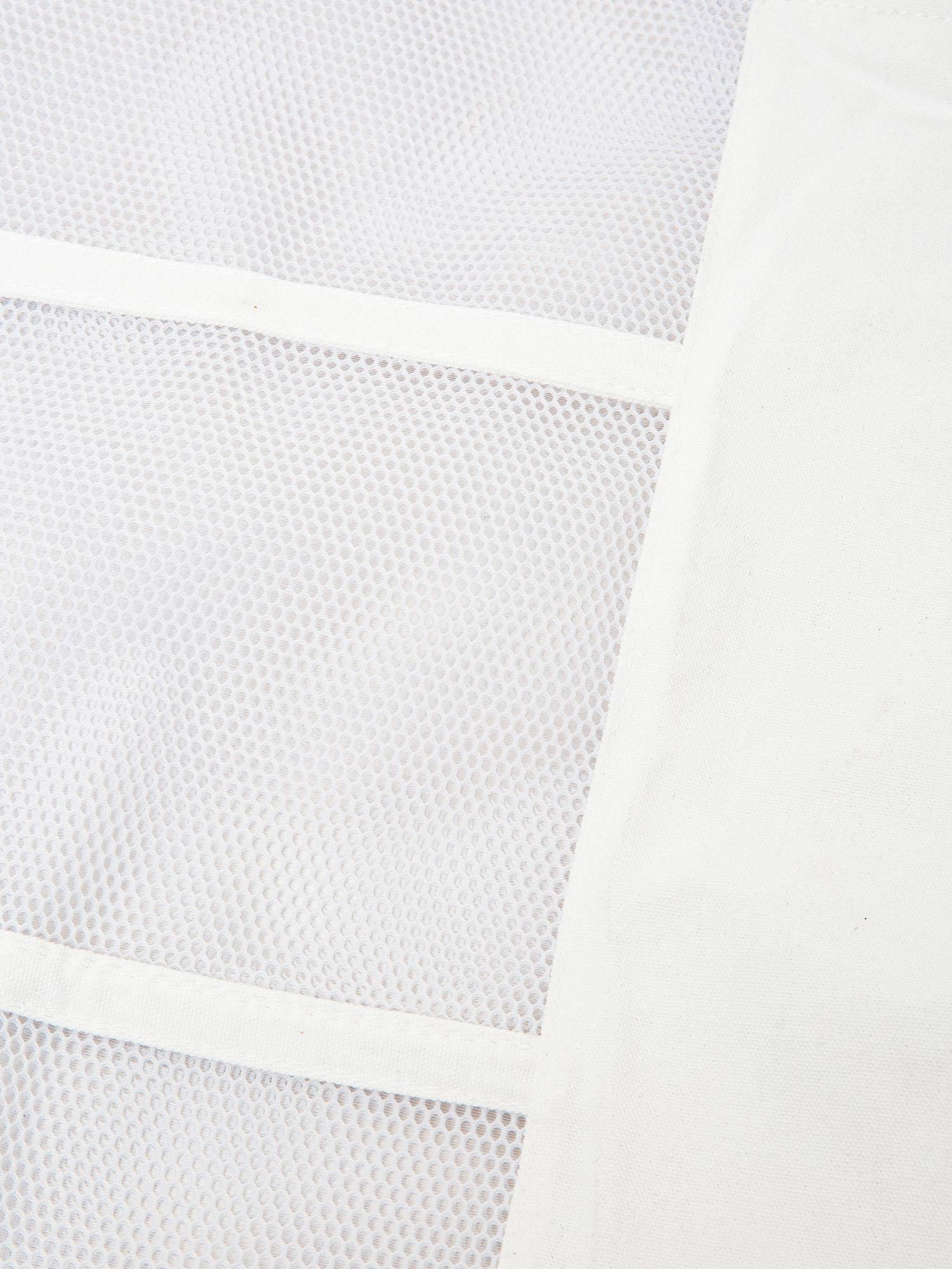 Openwork bag white