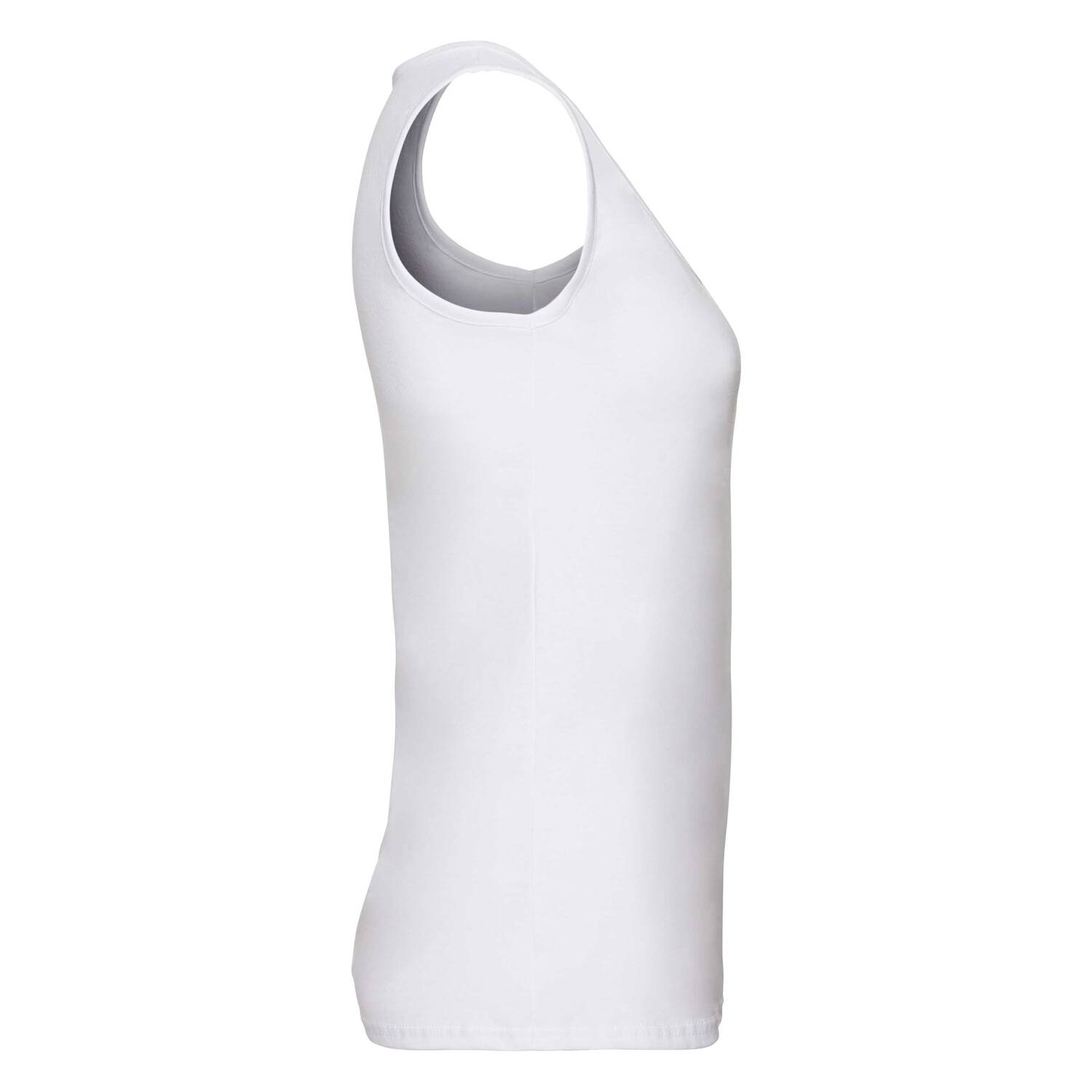Valueweight Vest Fruit of the Loom Women's White T-shirt