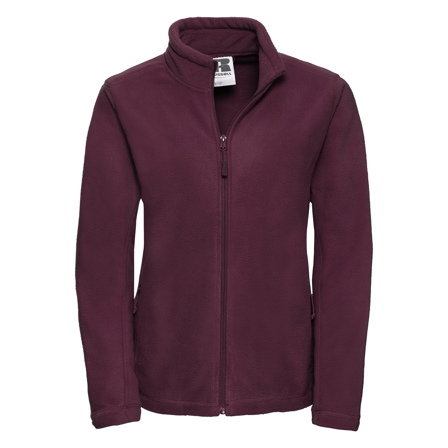 Burgundy women&#039;s fleece Outdoor Fleece Russell