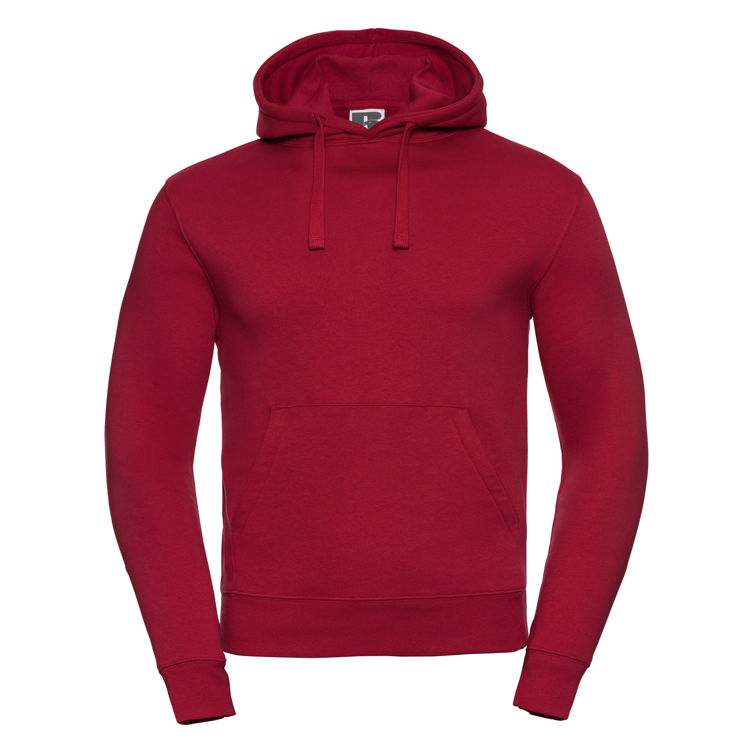 Red men's hoodie Authentic Russell