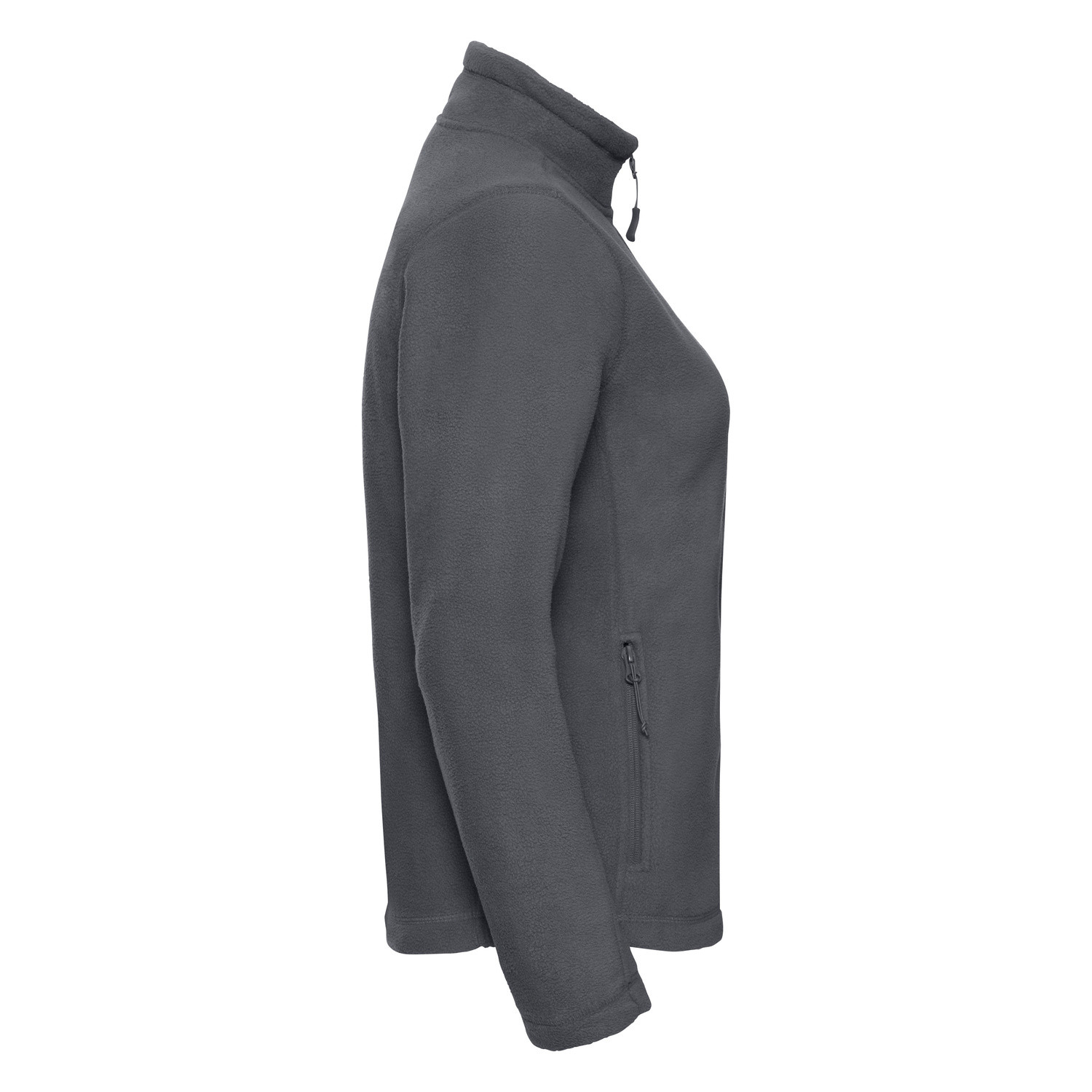 Women&#039;s fleece with long zipper 100% polyester, non-pilling fleece 320g
