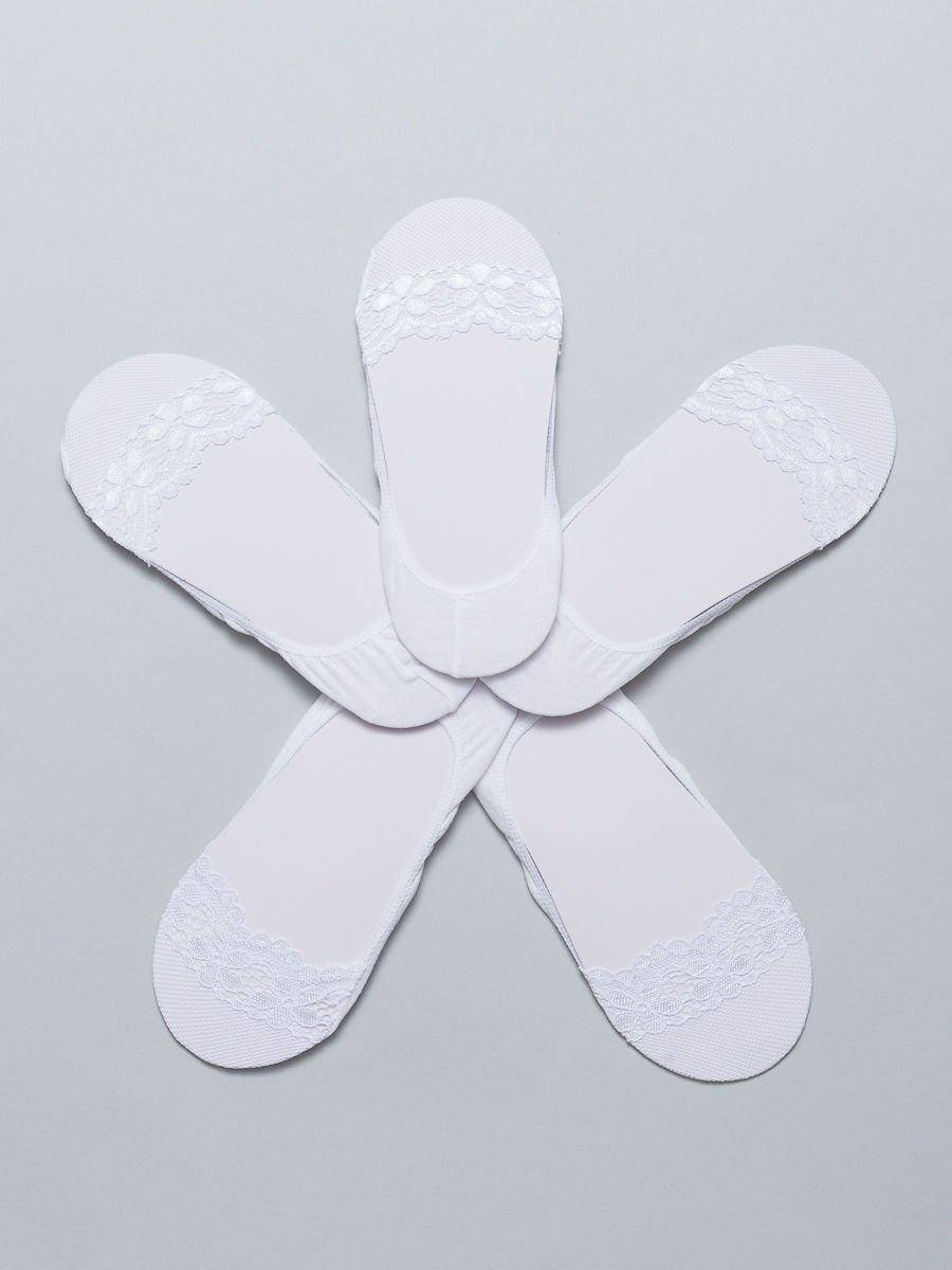 White socks 5-pack Yups ax4143-5. R01