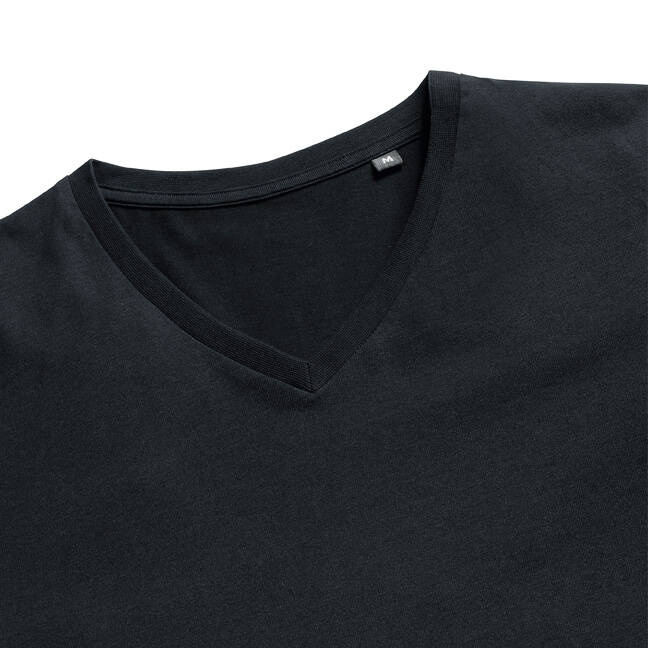 Men's Pure Organic V-Neck Russell T-Shirt