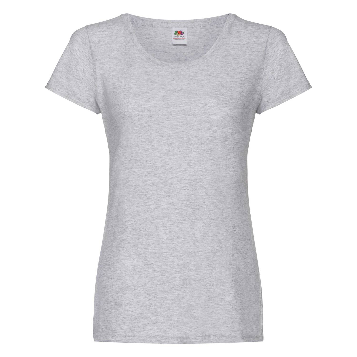 Grey Lady fit T-shirt Original Fruit of the Loom