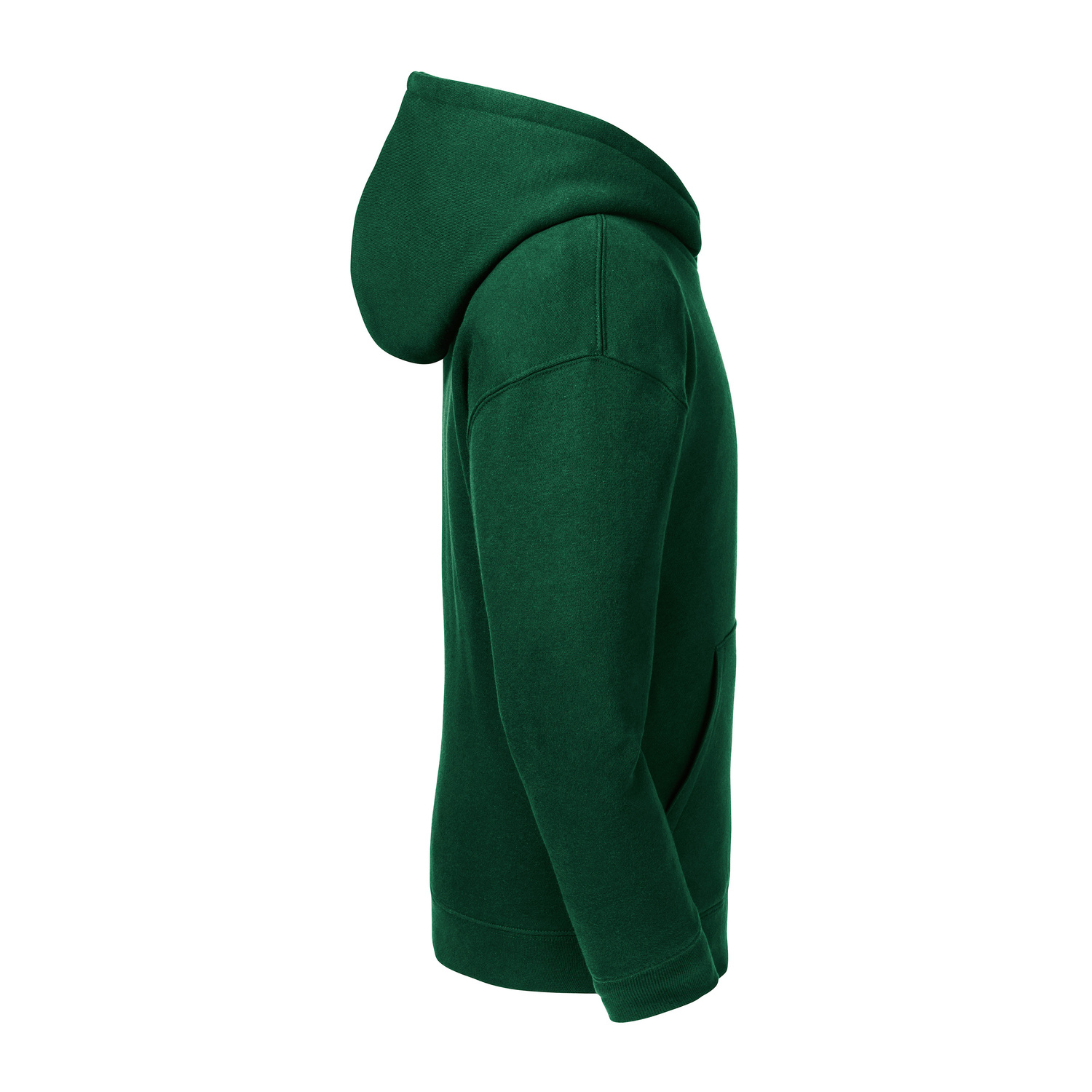 Green children's hoodie Authentic Russell