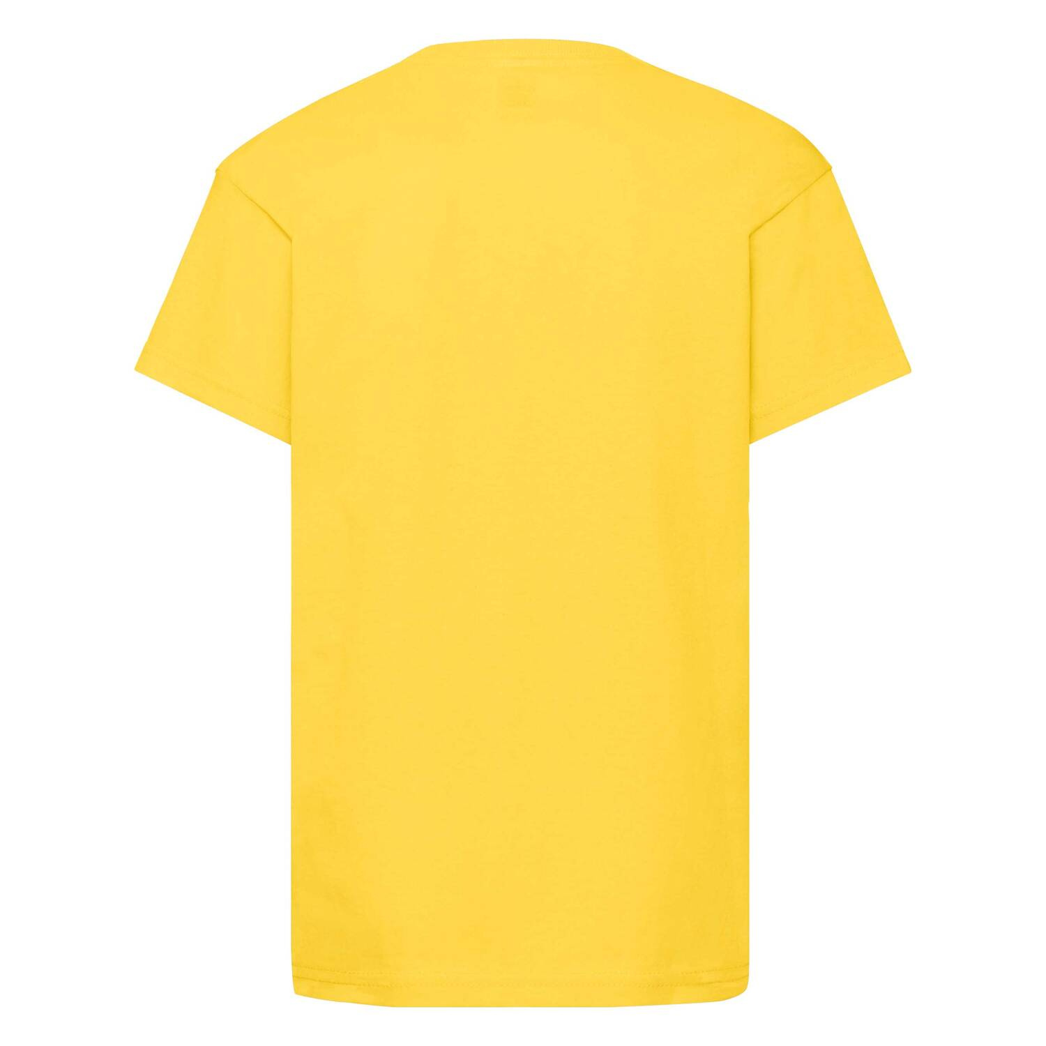 Yellow T-shirt for Children Original Fruit of the Loom