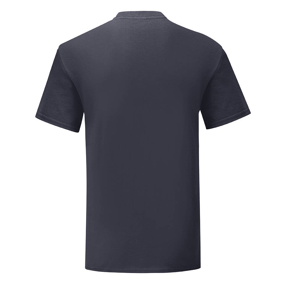 Navy blue Iconic combed cotton t-shirt Fruit of the Loom