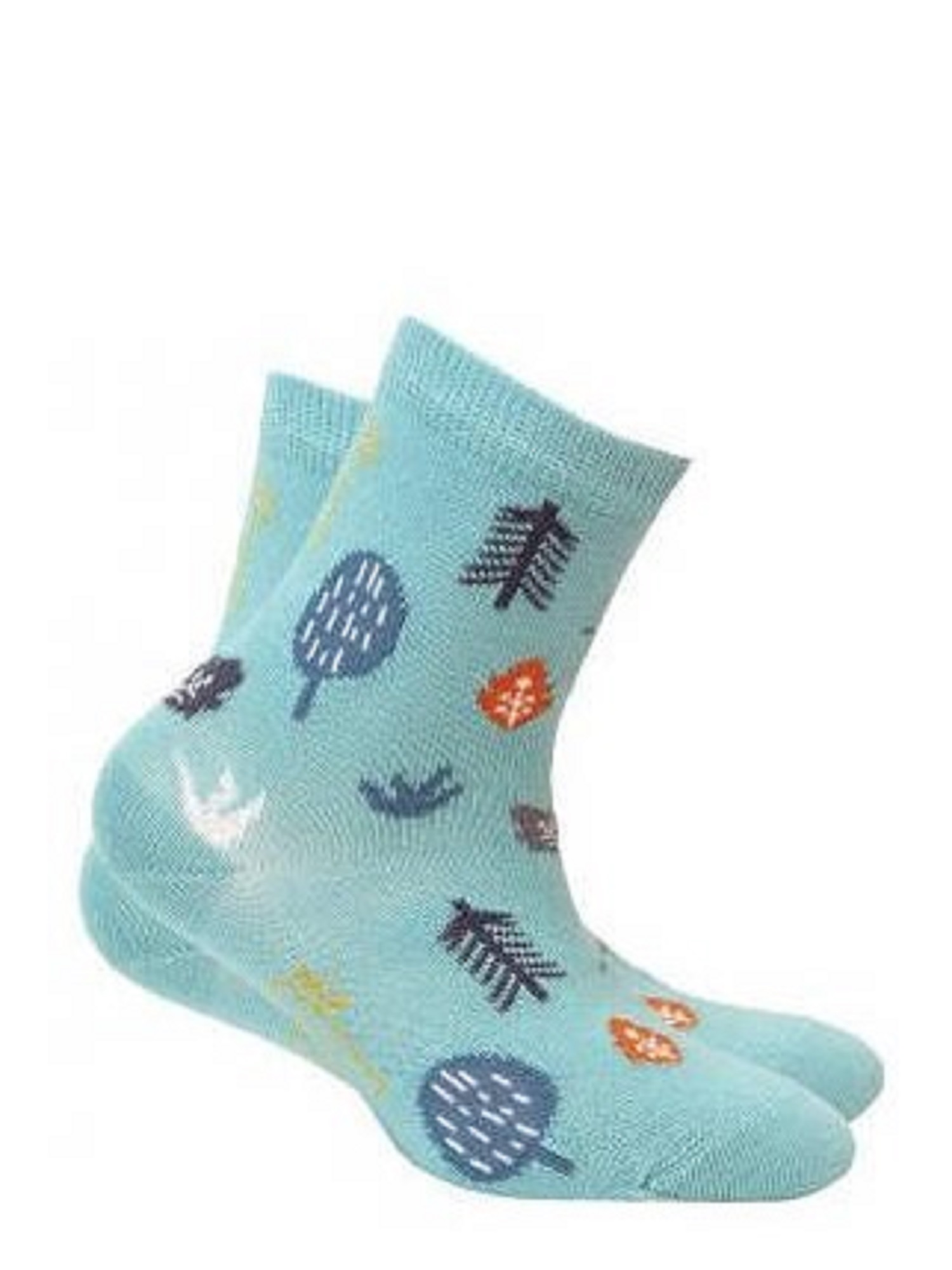 Levně Gatta G34.01N Cottoline girls' socks patterned 27-32 turquoise 290