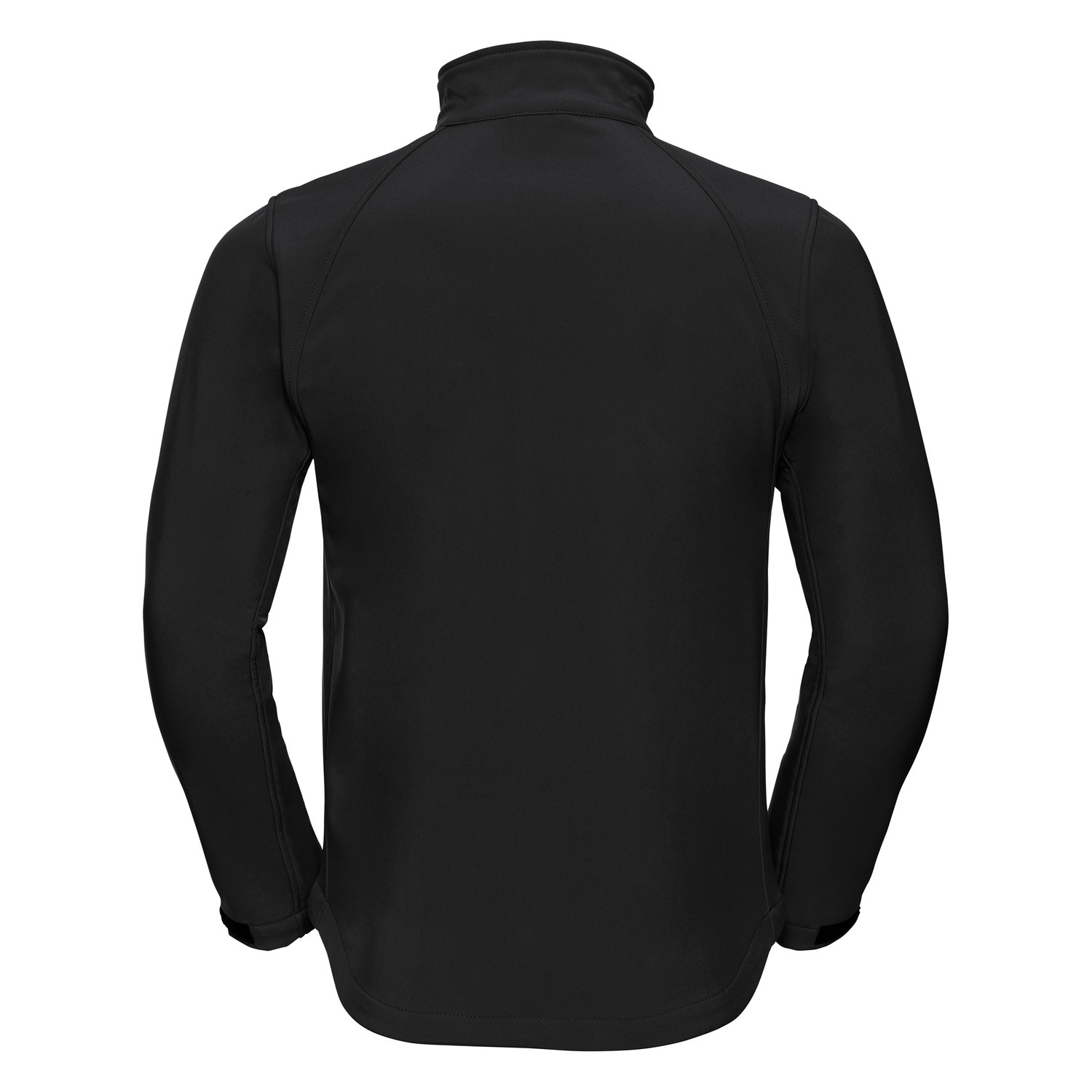 Men&#039;s Black Soft Shell Russell Jacket