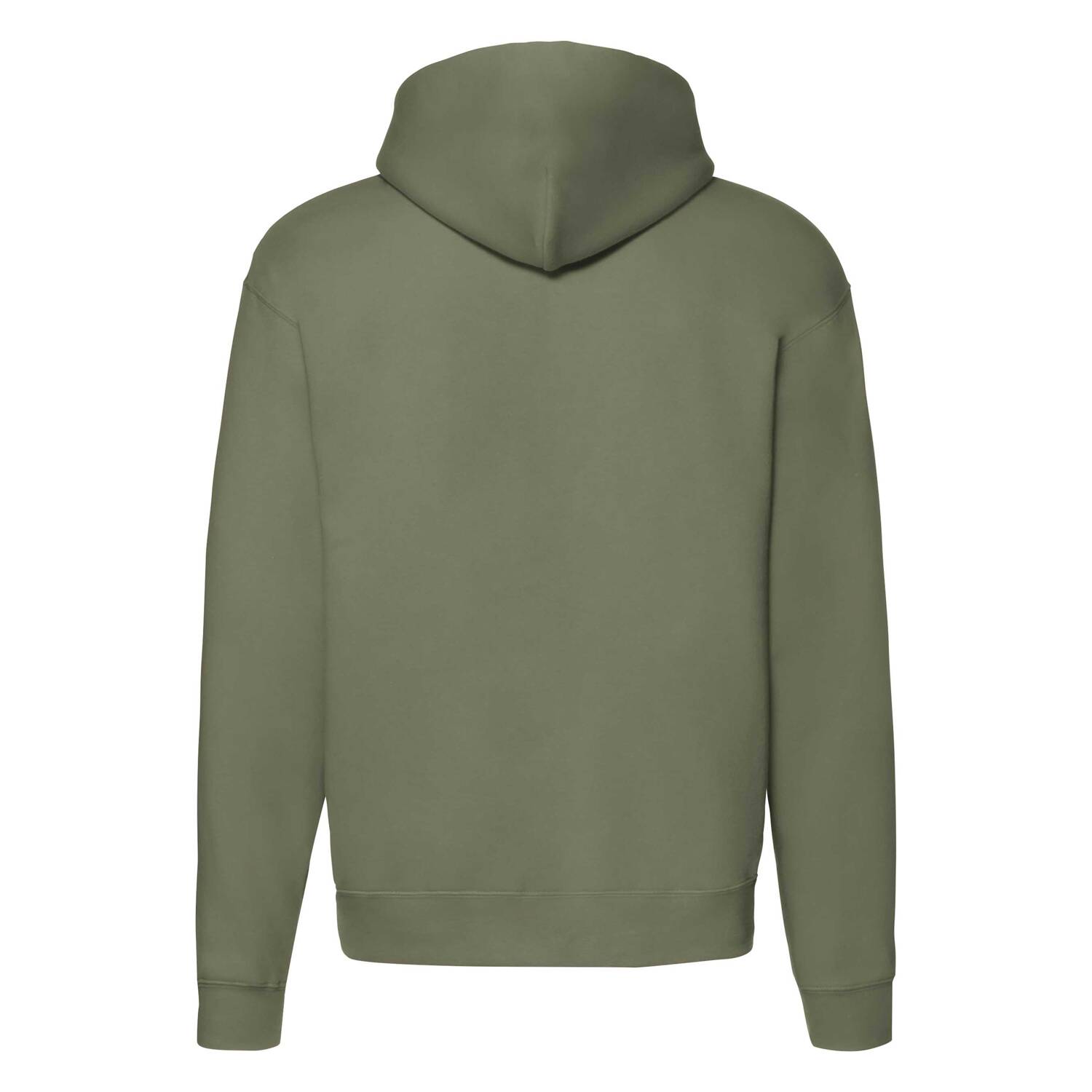 Olive Men&#039;s Hoodie Premium Fruit of the Loom