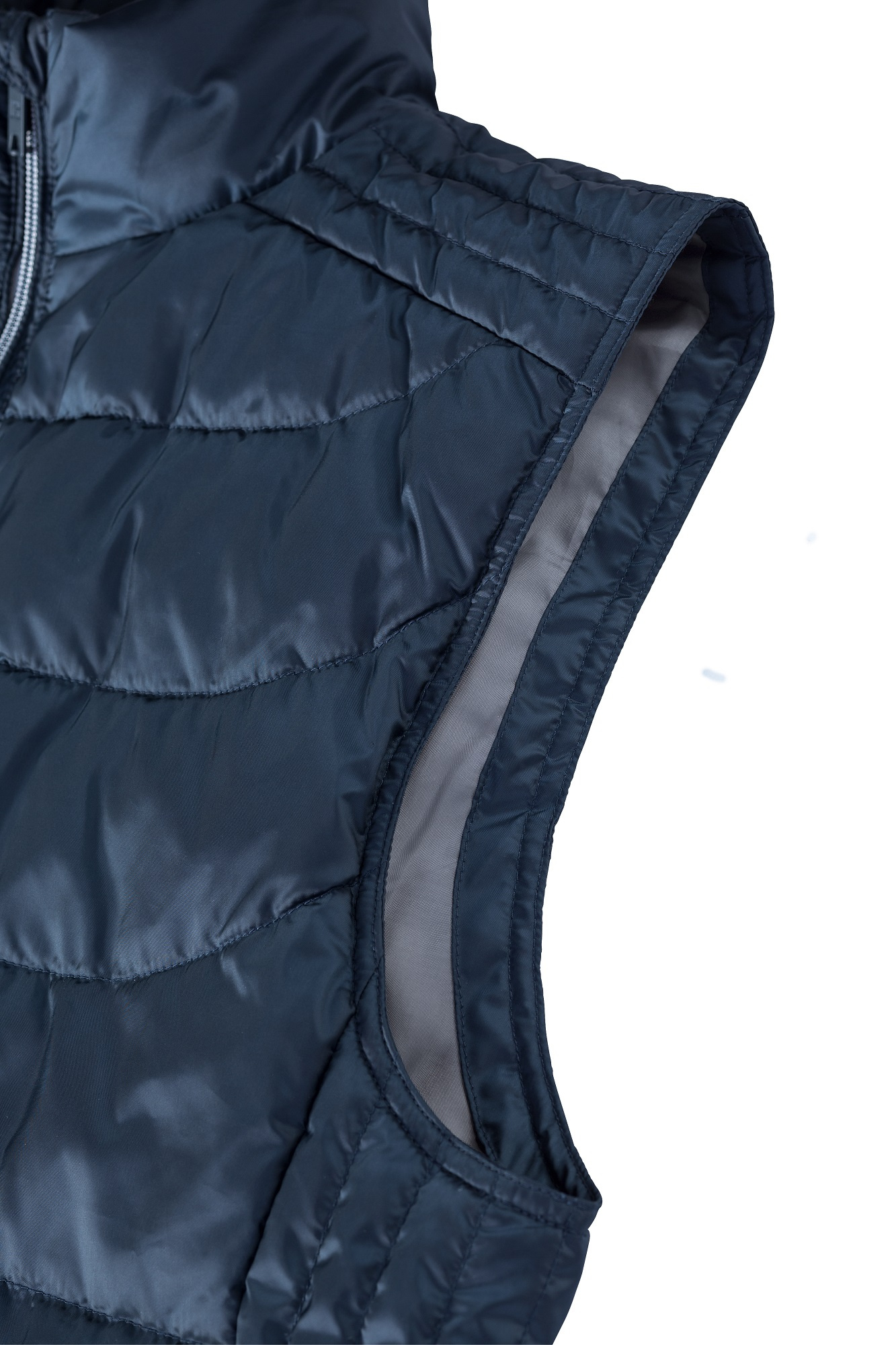 Navy blue men&#039;s vest Nano Bodywarmer Russell