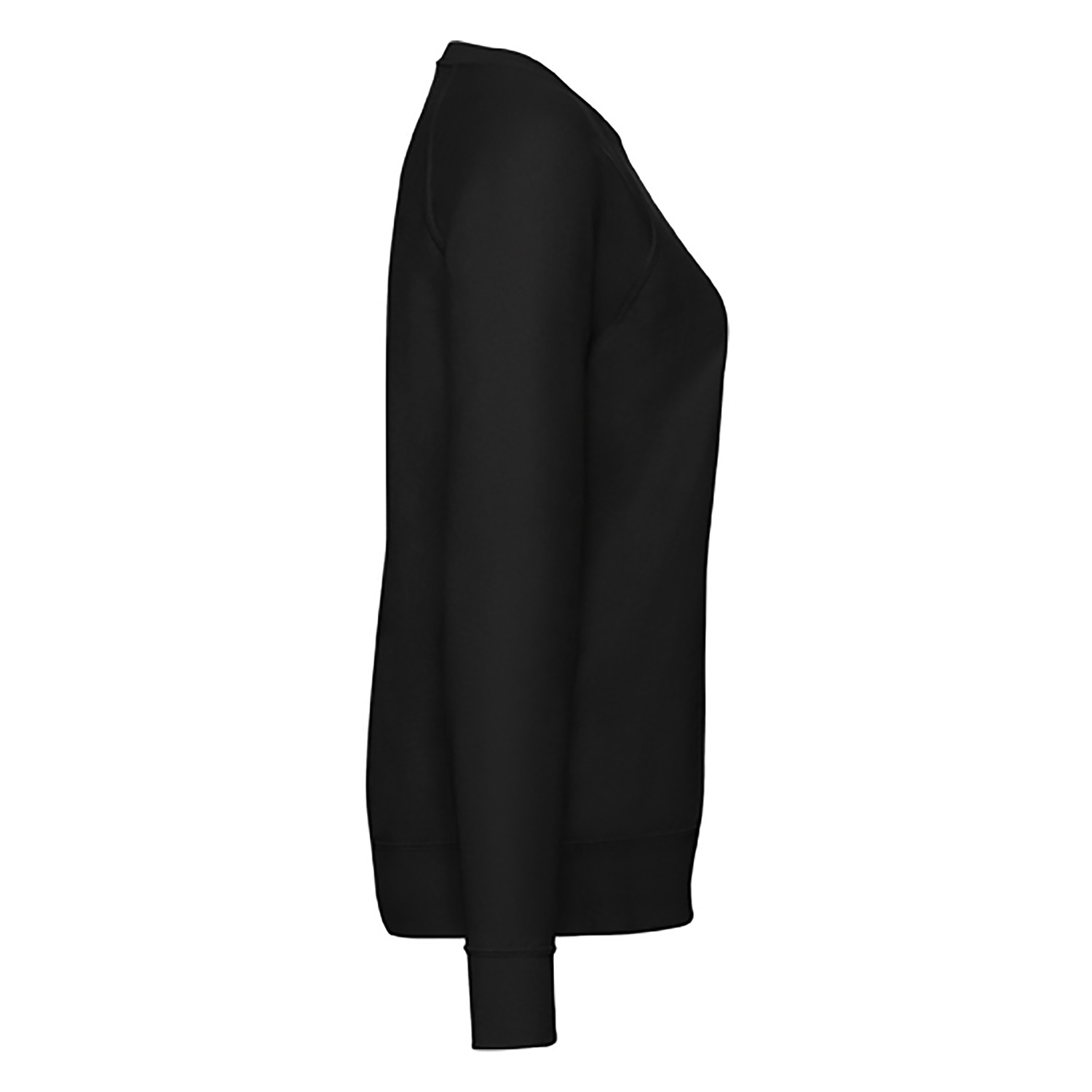 Black classic light sweatshirt Fruit of the Loom