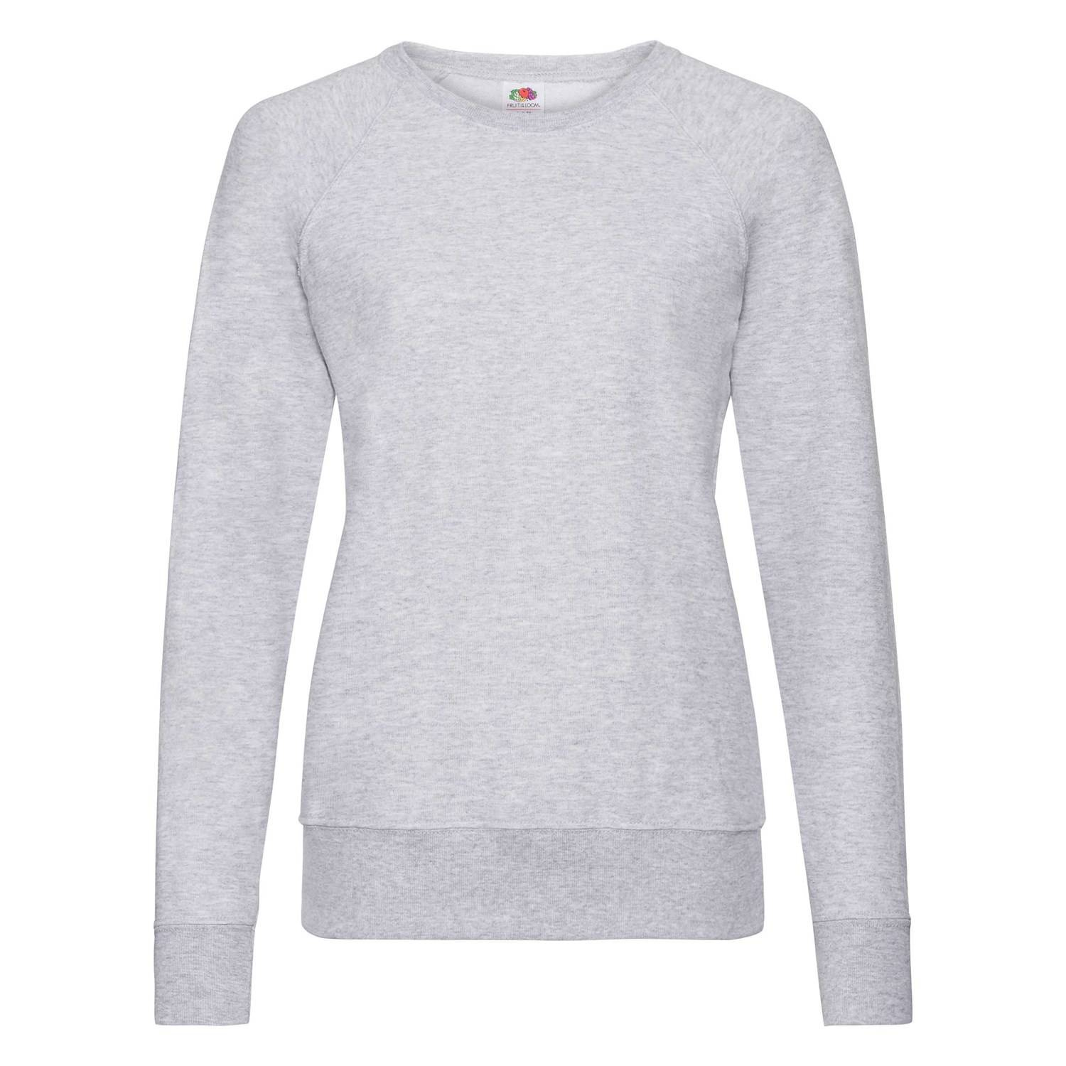 Gray sweatshirt classic light Fruit of the Loom