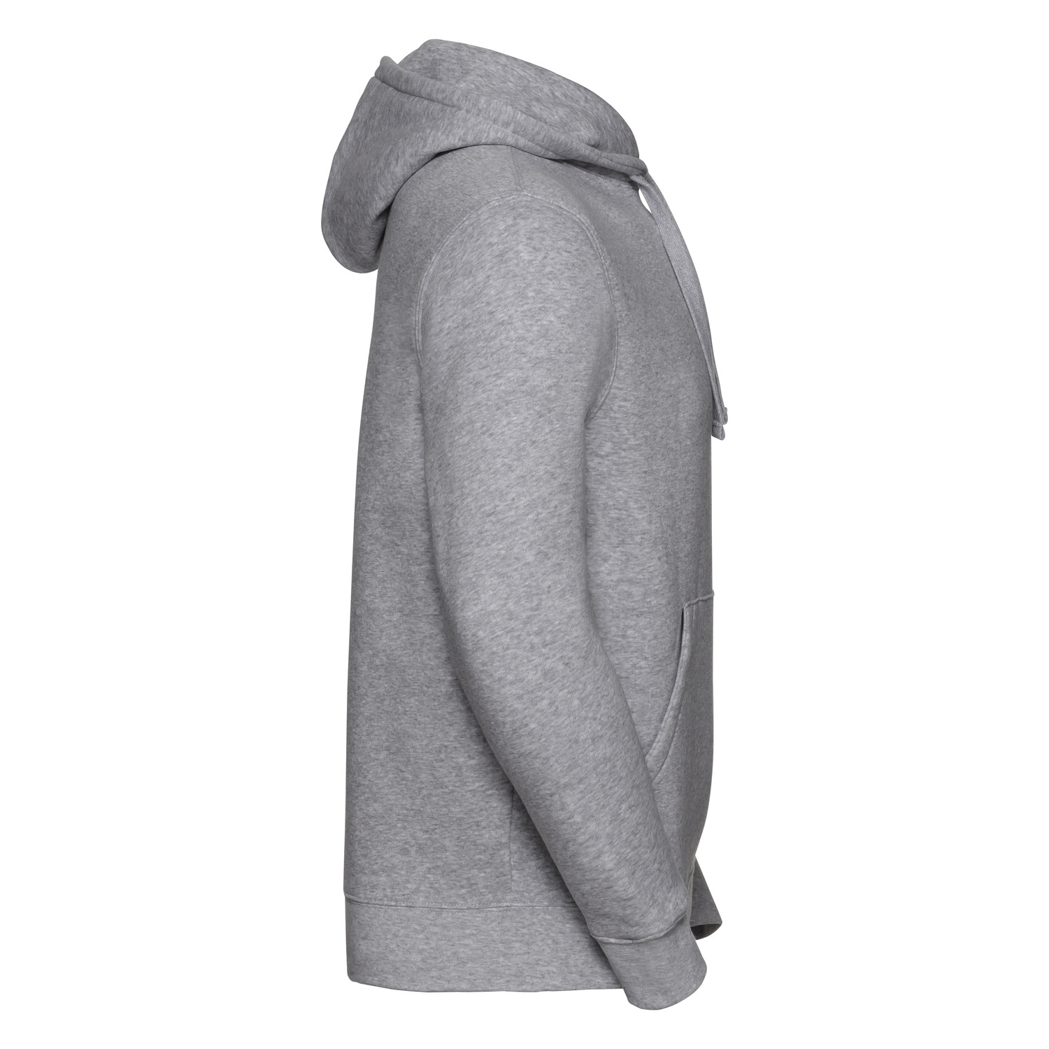 Grey melange men's hoodie Authentic Russell