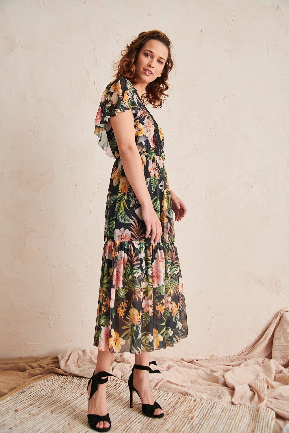 Dress black Blue Shadow axp0715. R21