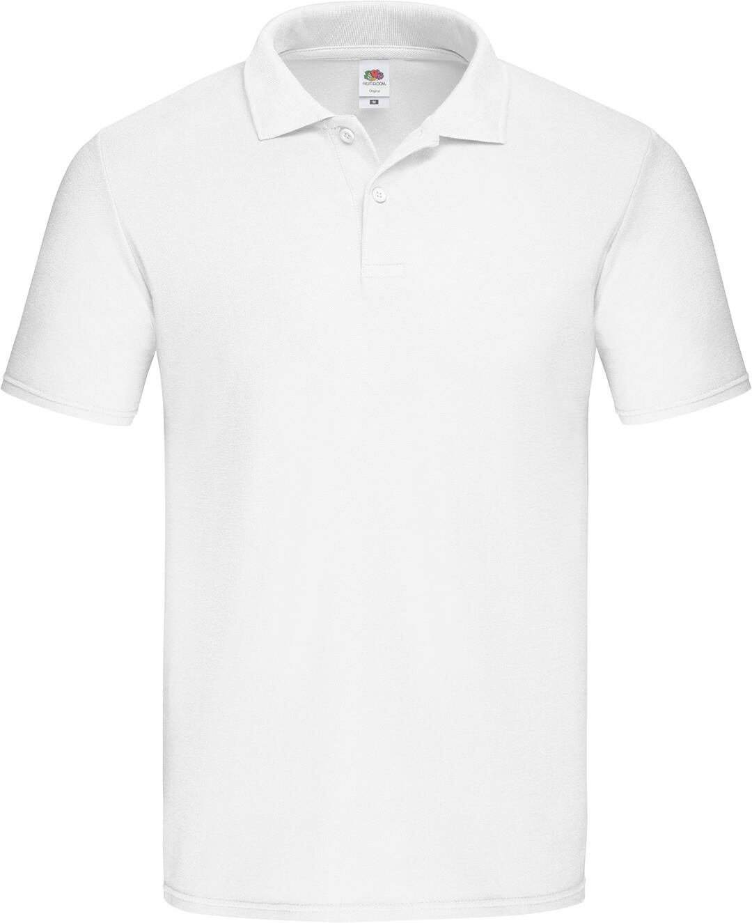 Biała koszulka męska polo Original Polo Friut of the Loom