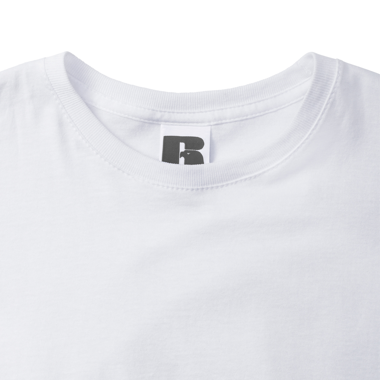 White Children's T-shirt Slim Fit Russell