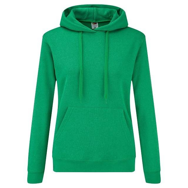 Zielona bluza z kapturem Hooded Sweat Fruit of the Loom