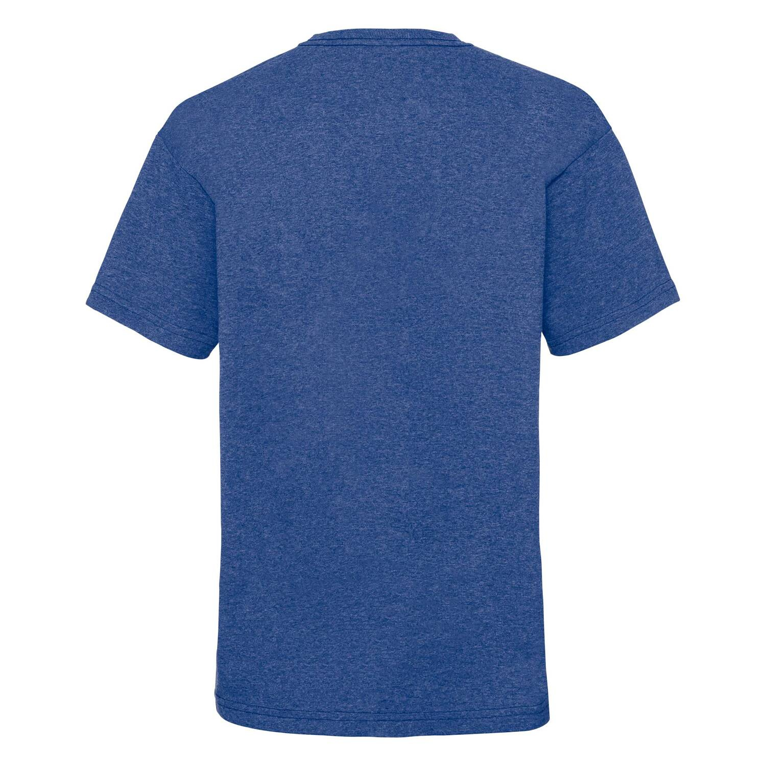 Blue Fruit of the Loom Cotton T-shirt