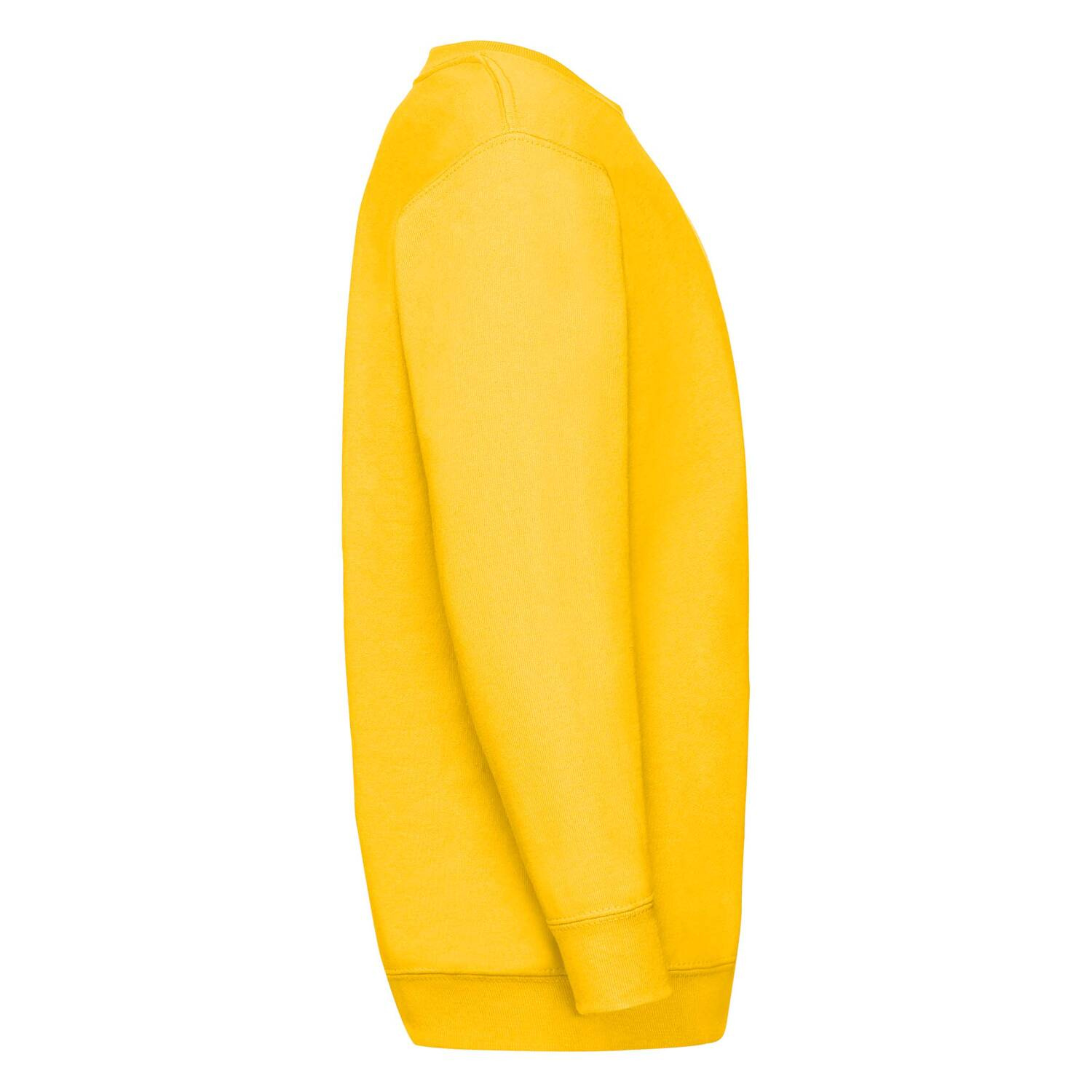 Żółta bluza dziecięca Set-In Sweat Fruit of the Loom