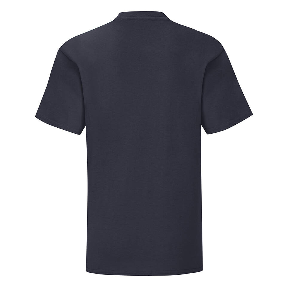 Navy blue children's t-shirt in combed cotton Fruit of the Loom