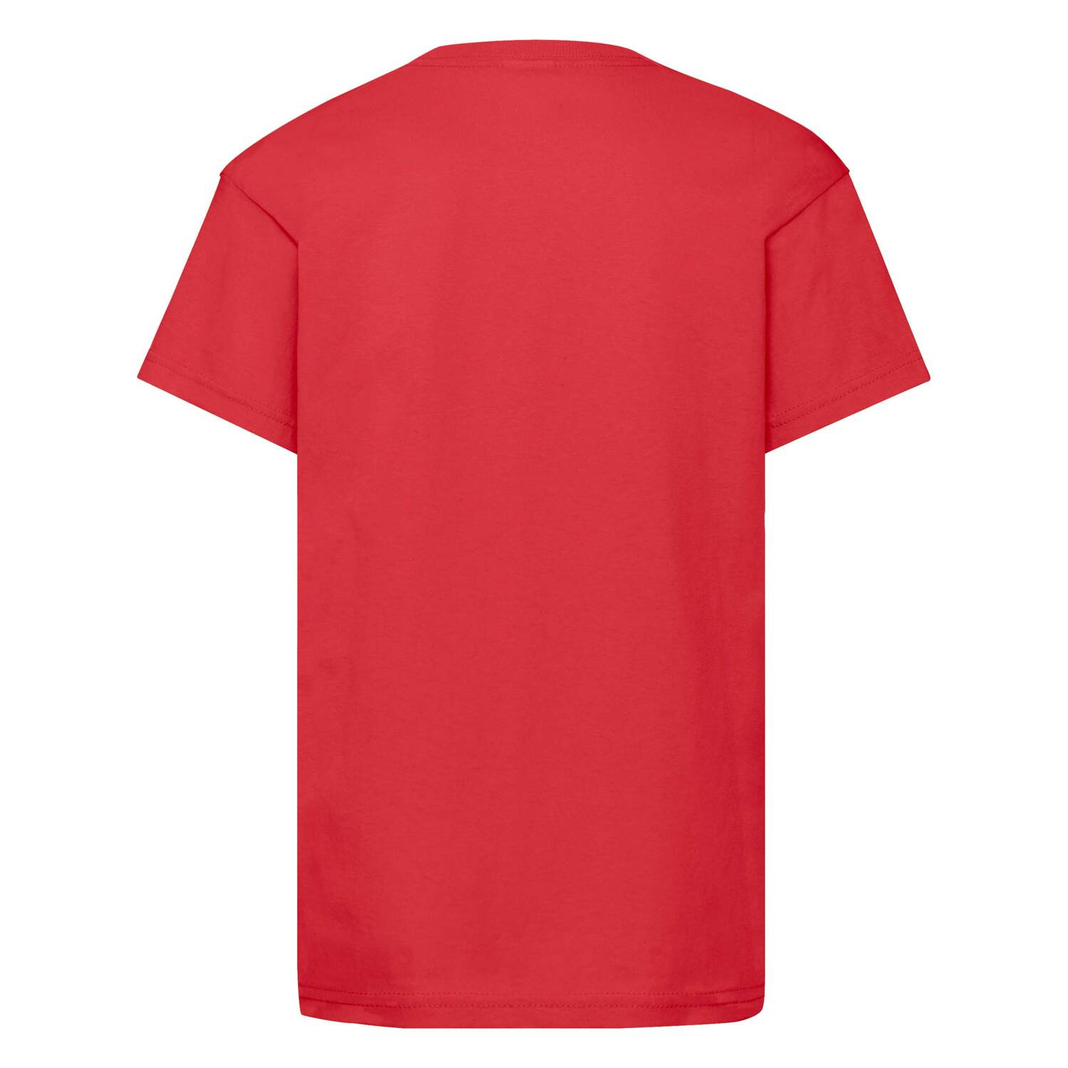Red T-shirt for Kids Original Fruit of the Loom