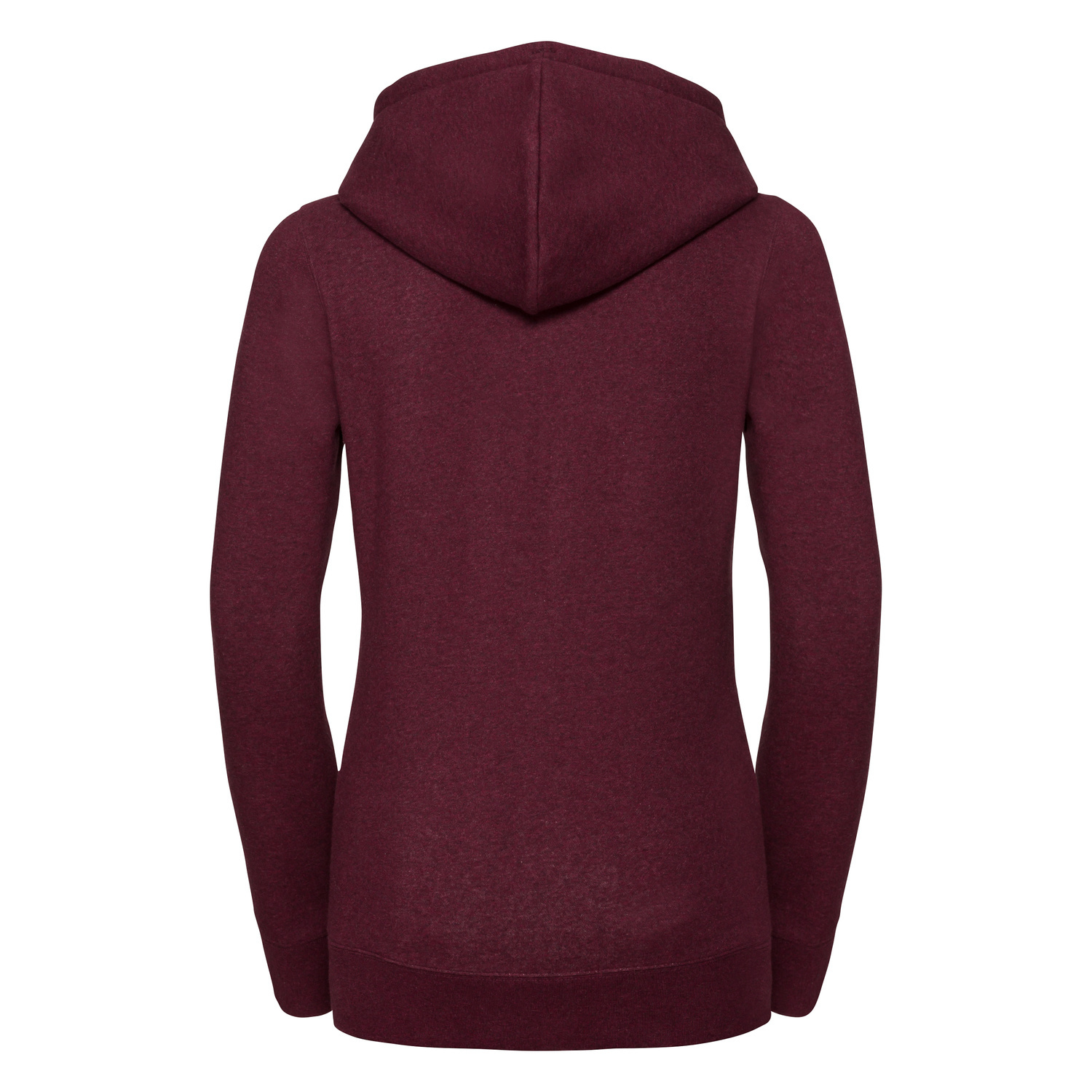 Women's Authentic Melange Zipped Hooded Sweat Russell