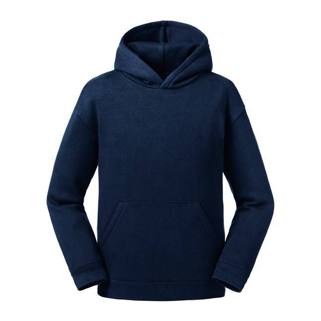 Levně Navy blue children's hoodie Authentic Russell