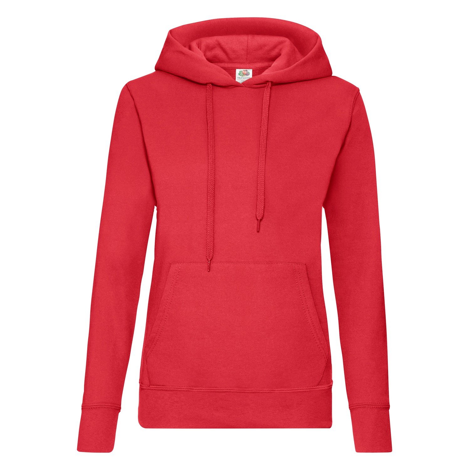 Czerwona Bluza Z Kapturem Hooded Sweat Fruit Of The Loom