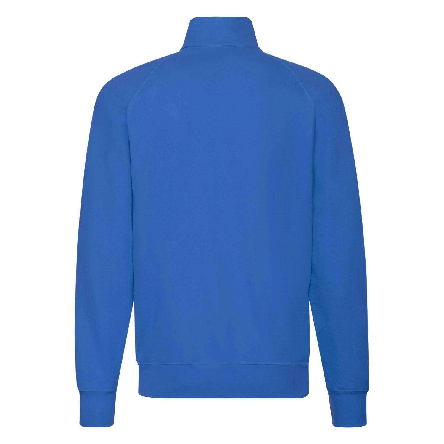 Blue Men's Sweatshirt Lightweight Sweat Jacket Fruit of the Loom