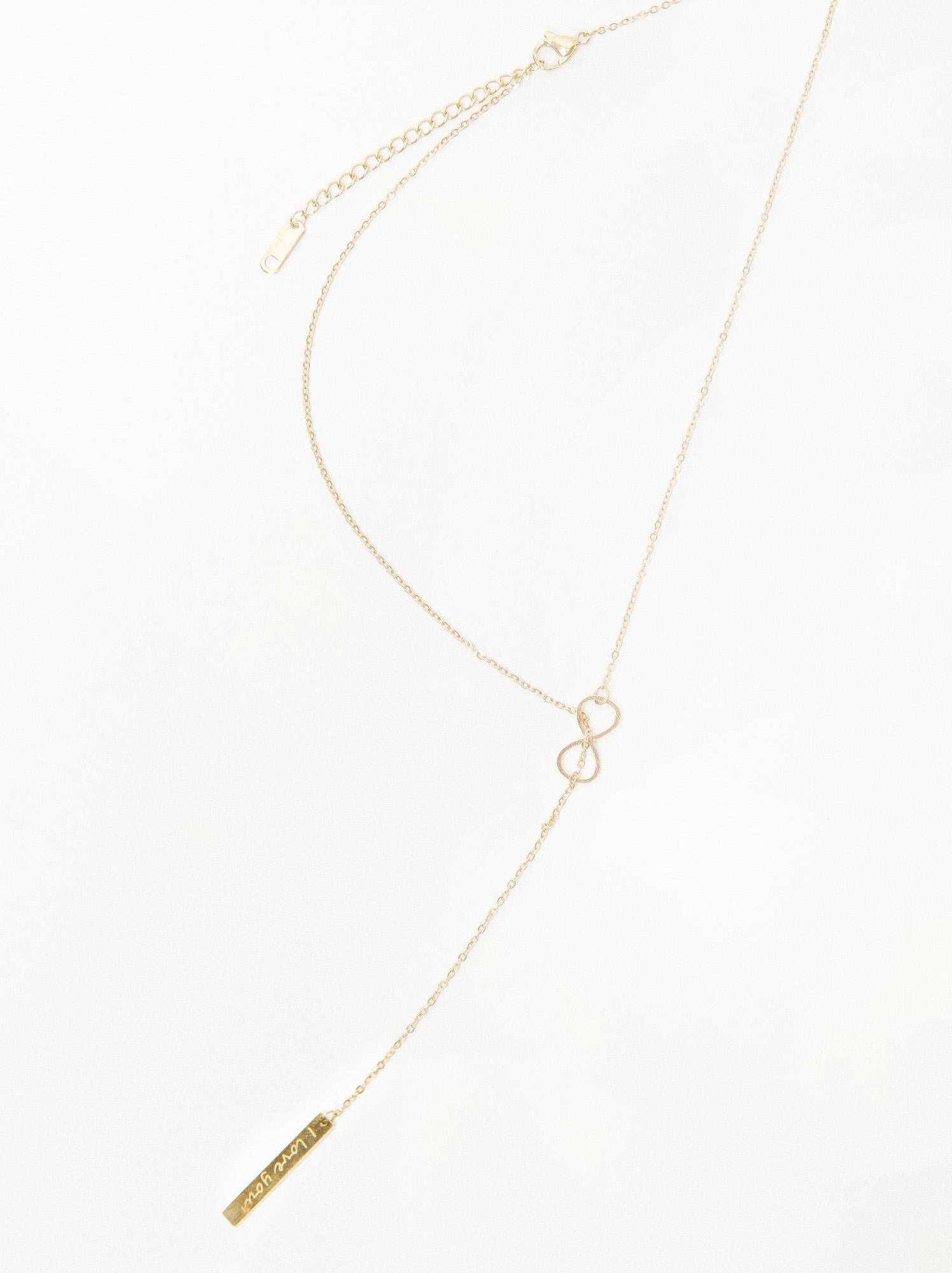 Levně Gold necklace Yups dbi0473. R06
