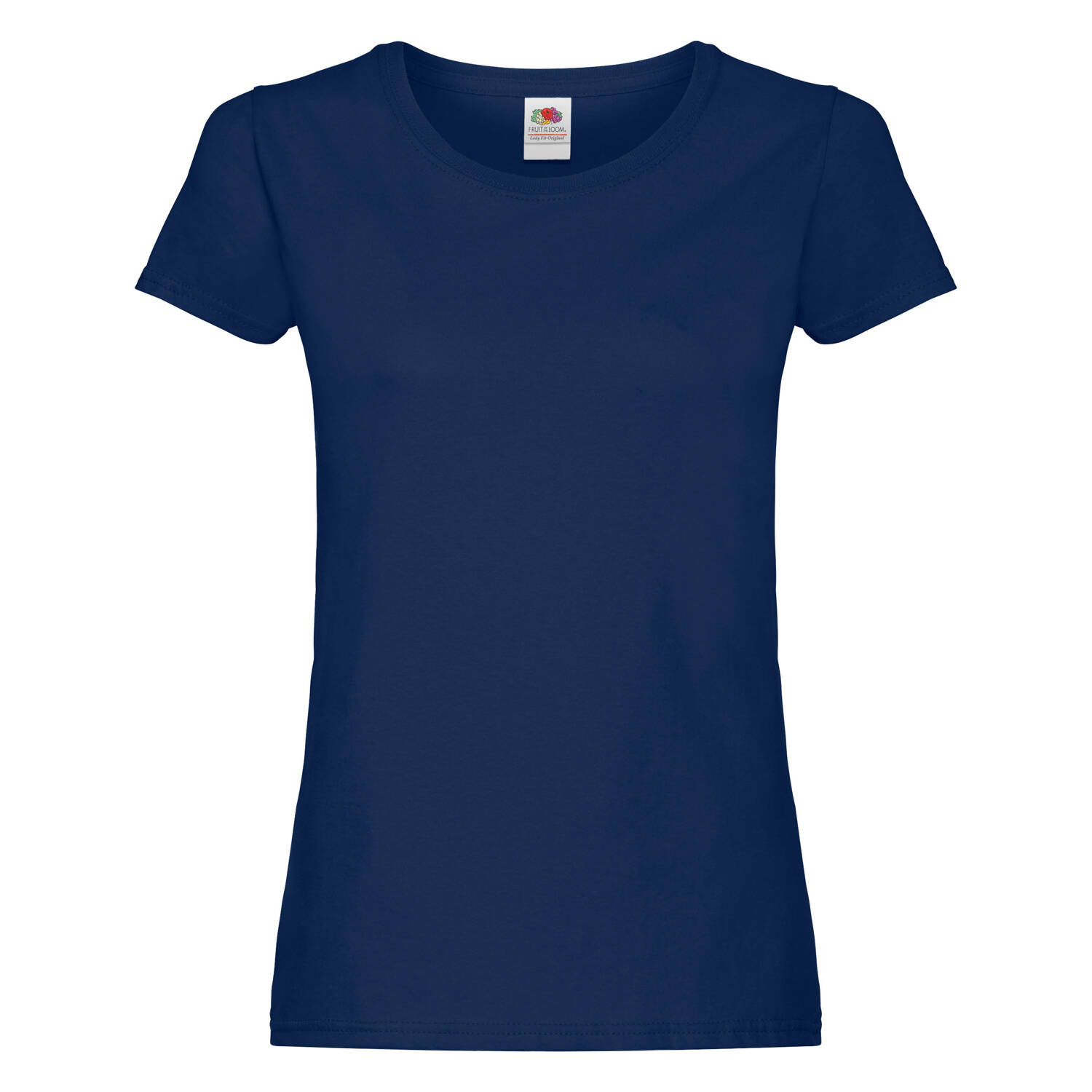 Navy Women's T-shirt Lady fit Original Fruit of the Loom