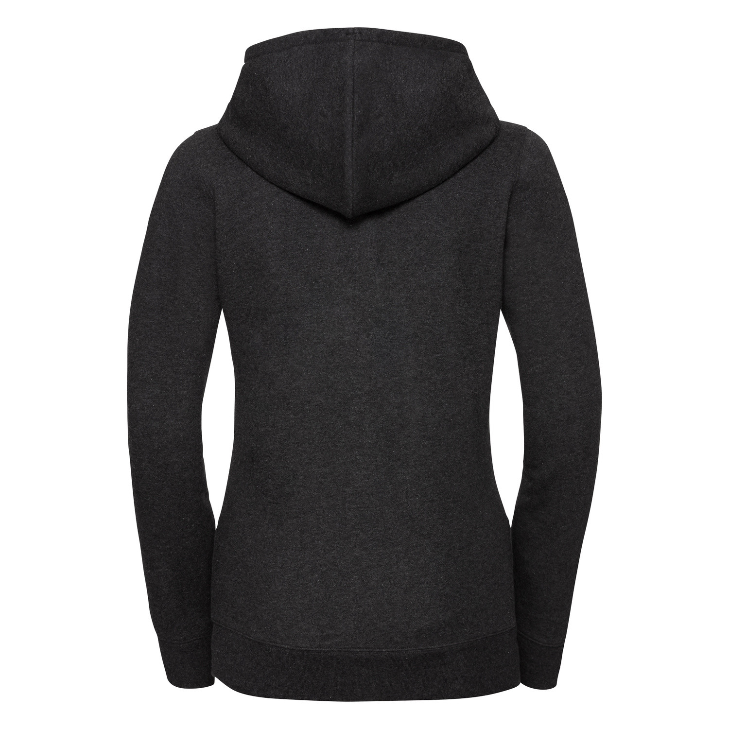 Women's Authentic Melange Zipped Hooded Sweat Russell
