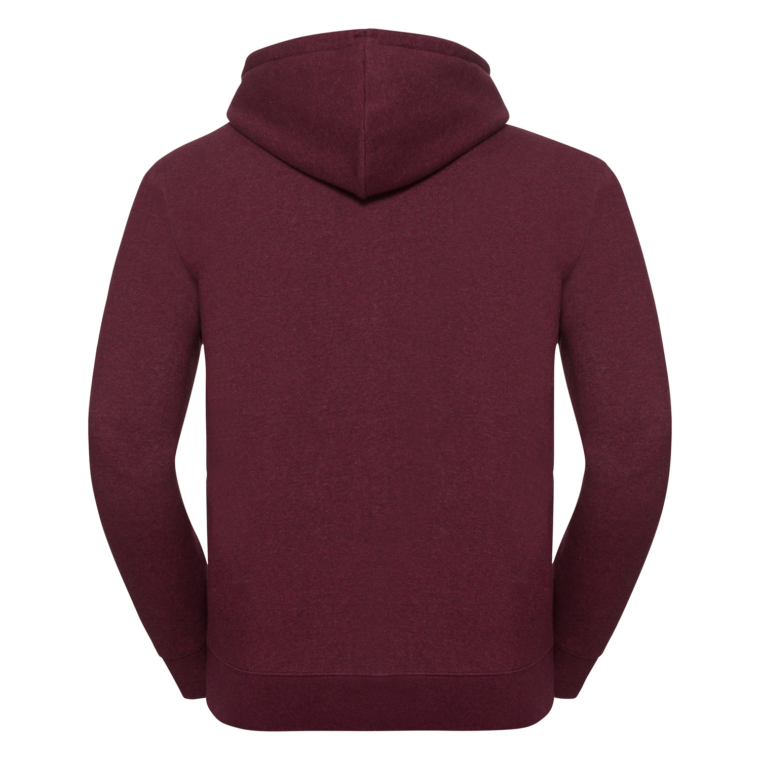 Men&#039;s Authentic Melange Zipped Hooded Sweat Russell