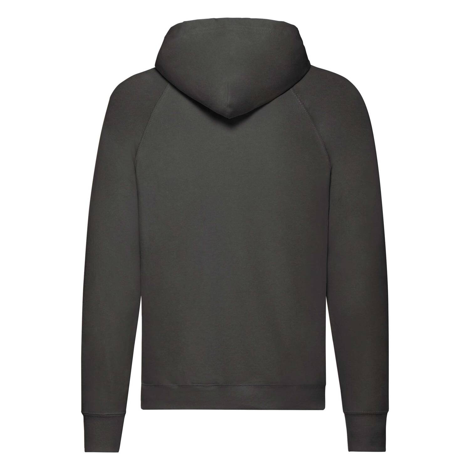 Grafitowa bluza męska z kapturem Lightweight Hooded Sweat Fruit of the Loom